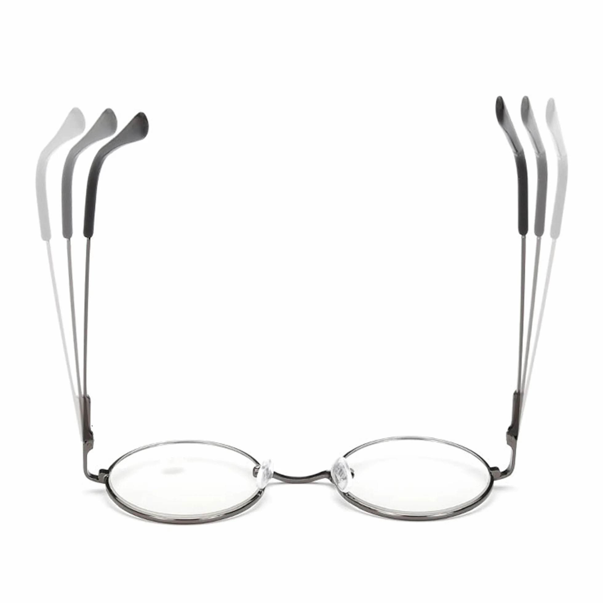 Lunettes de Lecture Métalliques Transparentes avec Sangle
