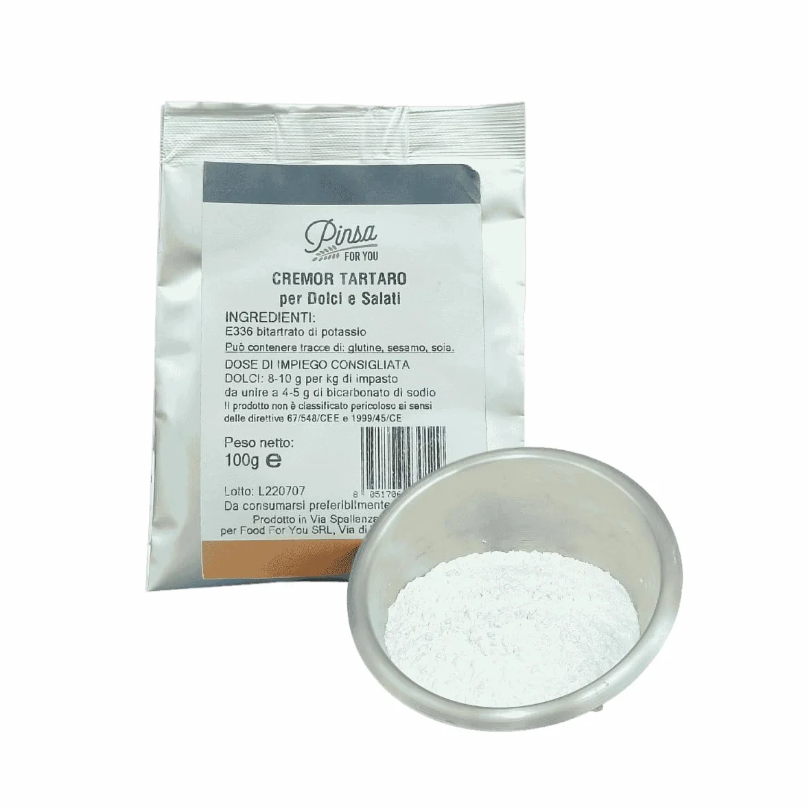 Pinsa For You Crème tartre pour sucré et salé - 100g