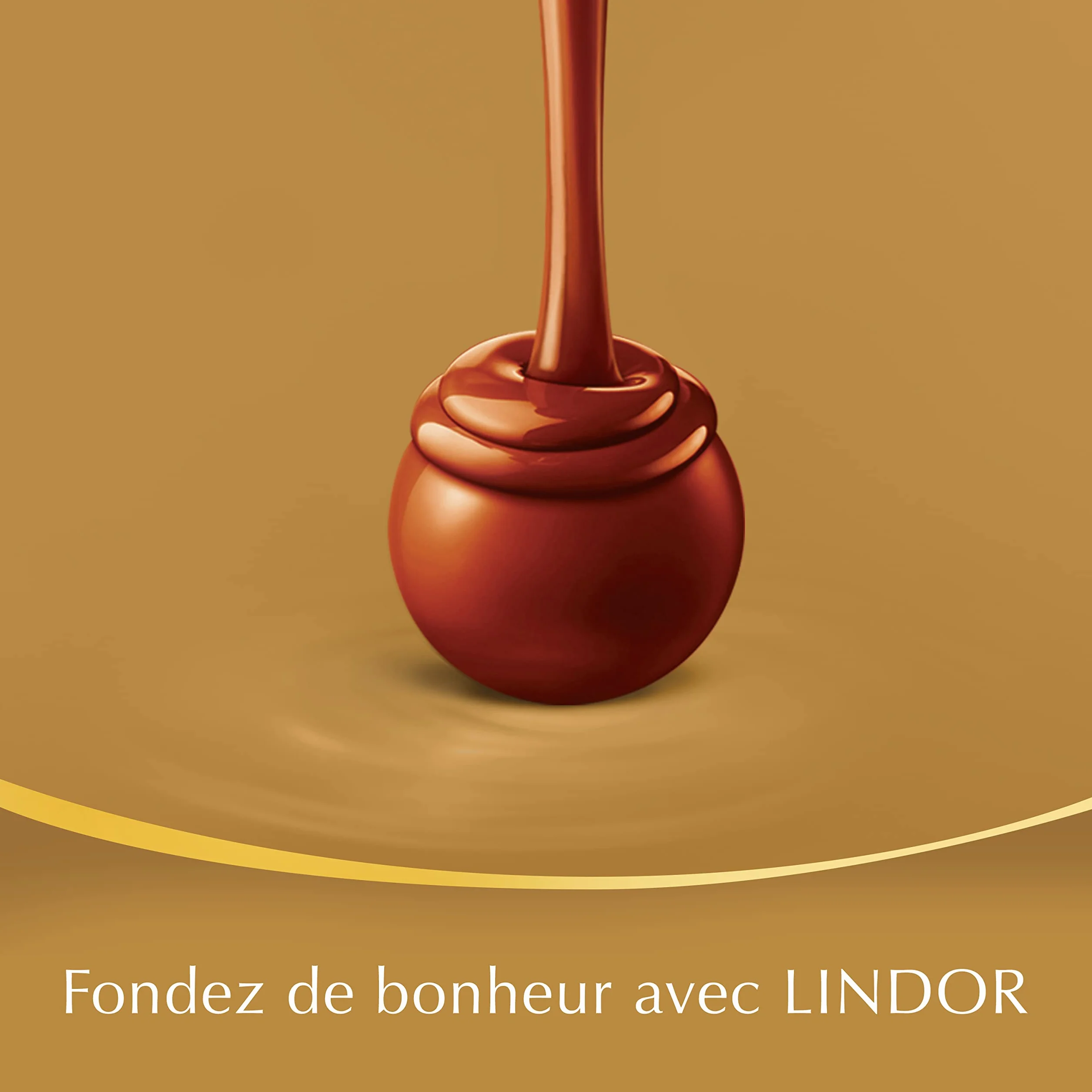 Lindt - Sachet Grand format LINDOR - Assortiment de Chocolats au Lait, Noir 60%, Blanc et Lait-Noisettes - Cœur Fondant, 1kg