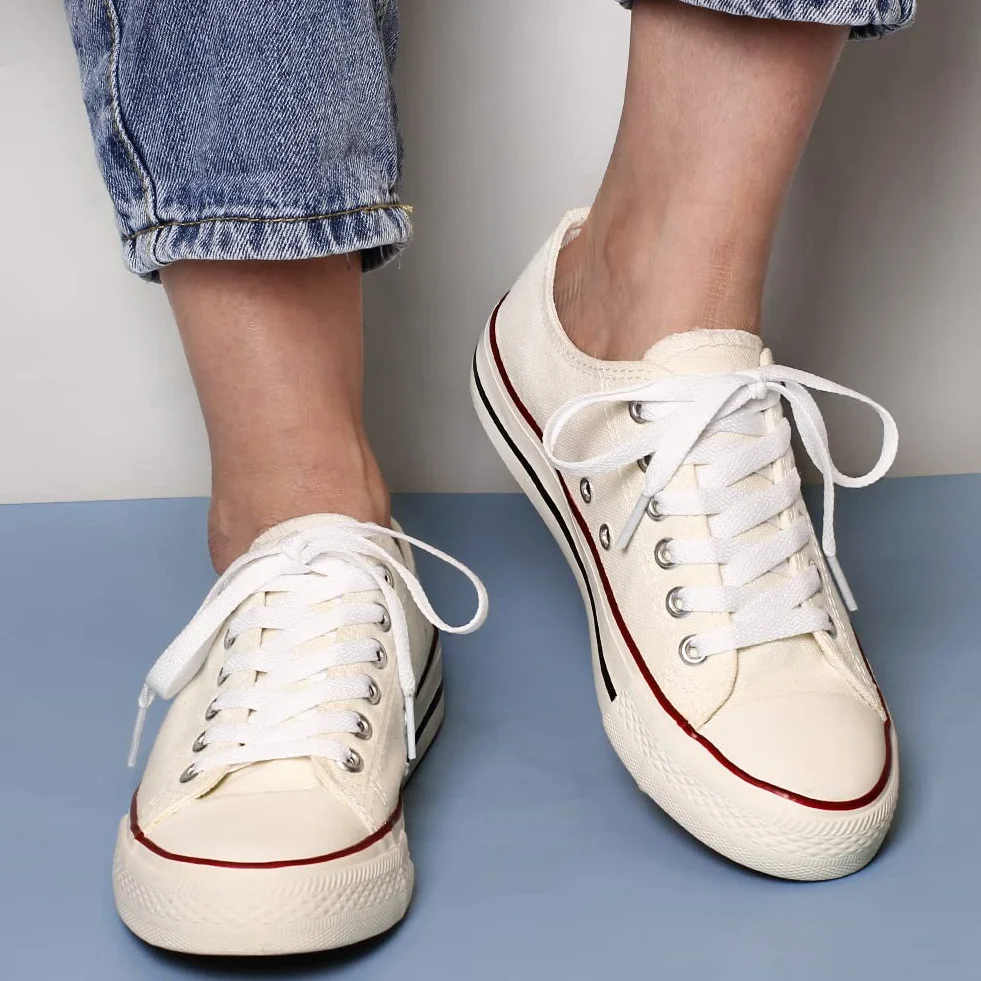 UpUGo Lacets Chaussures Plats 8 mm pour Baskets Course à Pied Adultes