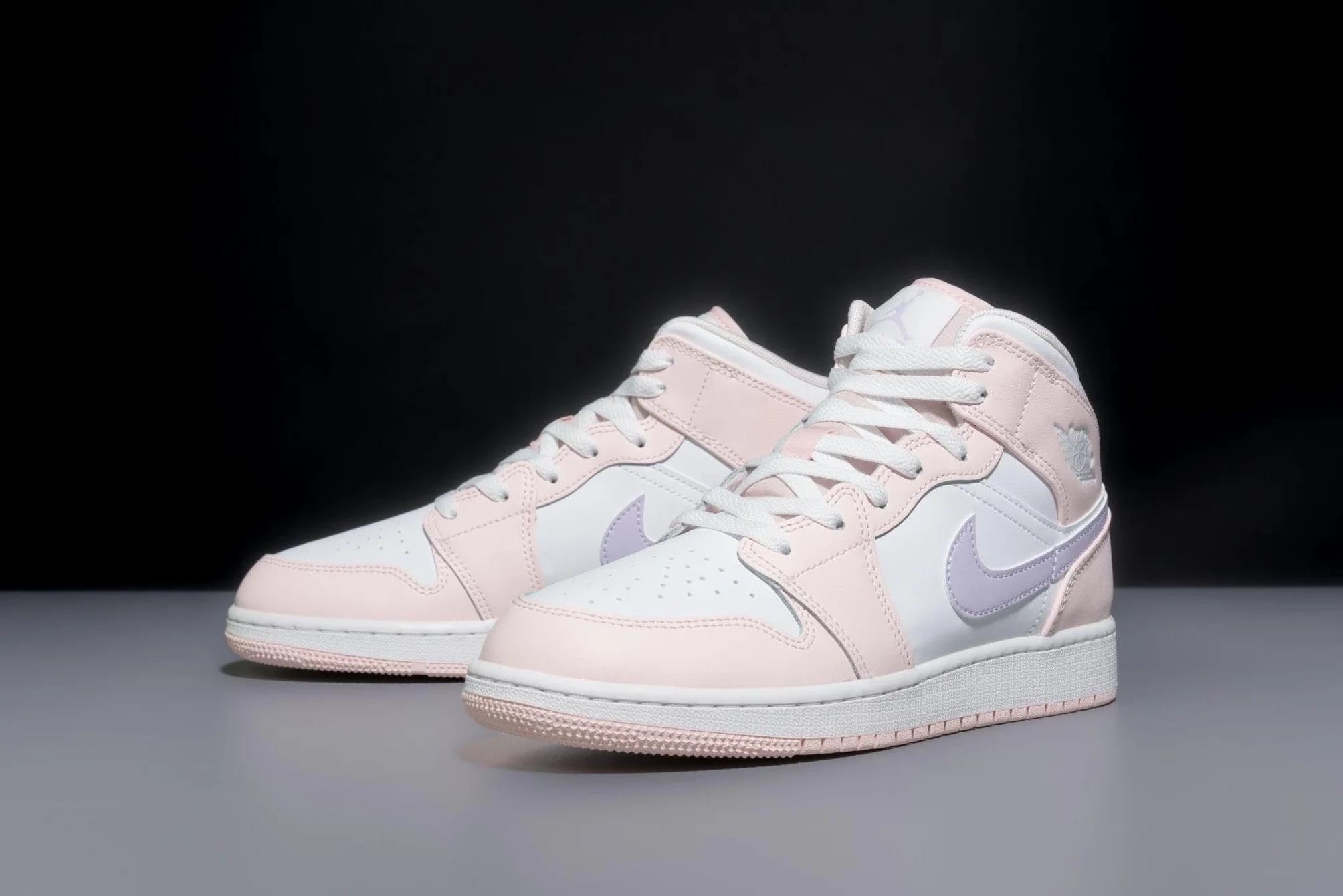 Air Jordan 1 Mid GS Pink Wash 38