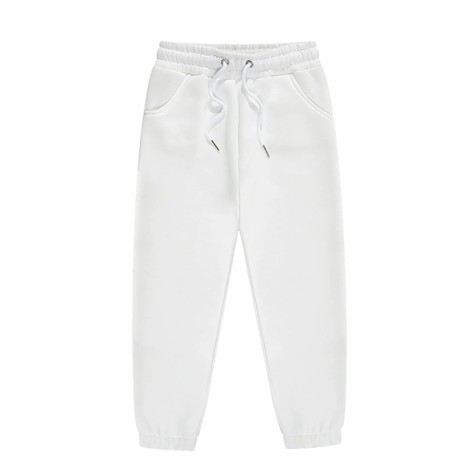 Pantalon unisexe enfant automne hiver long sport élastique