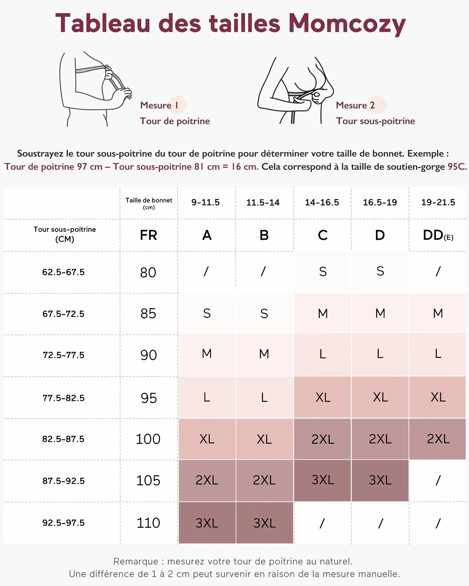Momcozy Soutien-Gorge Allaitement sans Couture Brassière Confort sans Armature