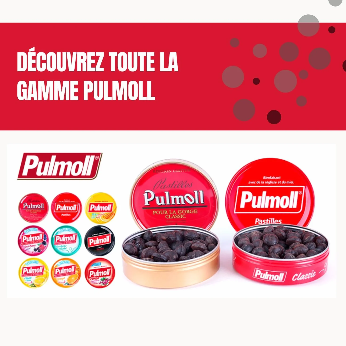 Pulmoll Pastilles Citron Depuis 1946