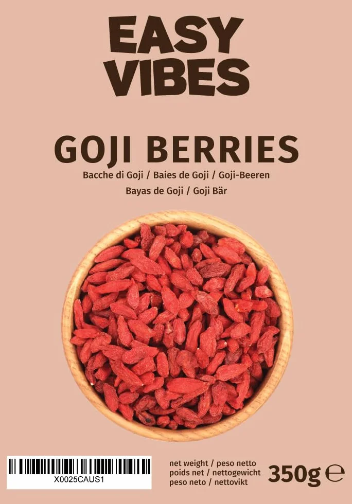 Easy Vibes - Baies de Goji Naturelles (350g) - Séchées