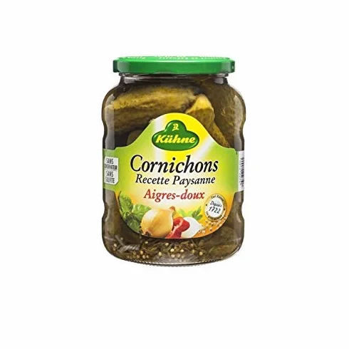 KUHNE - Cornichons Aigre-Doux Paysanne 360G - Lot De 2 - meilleure offre