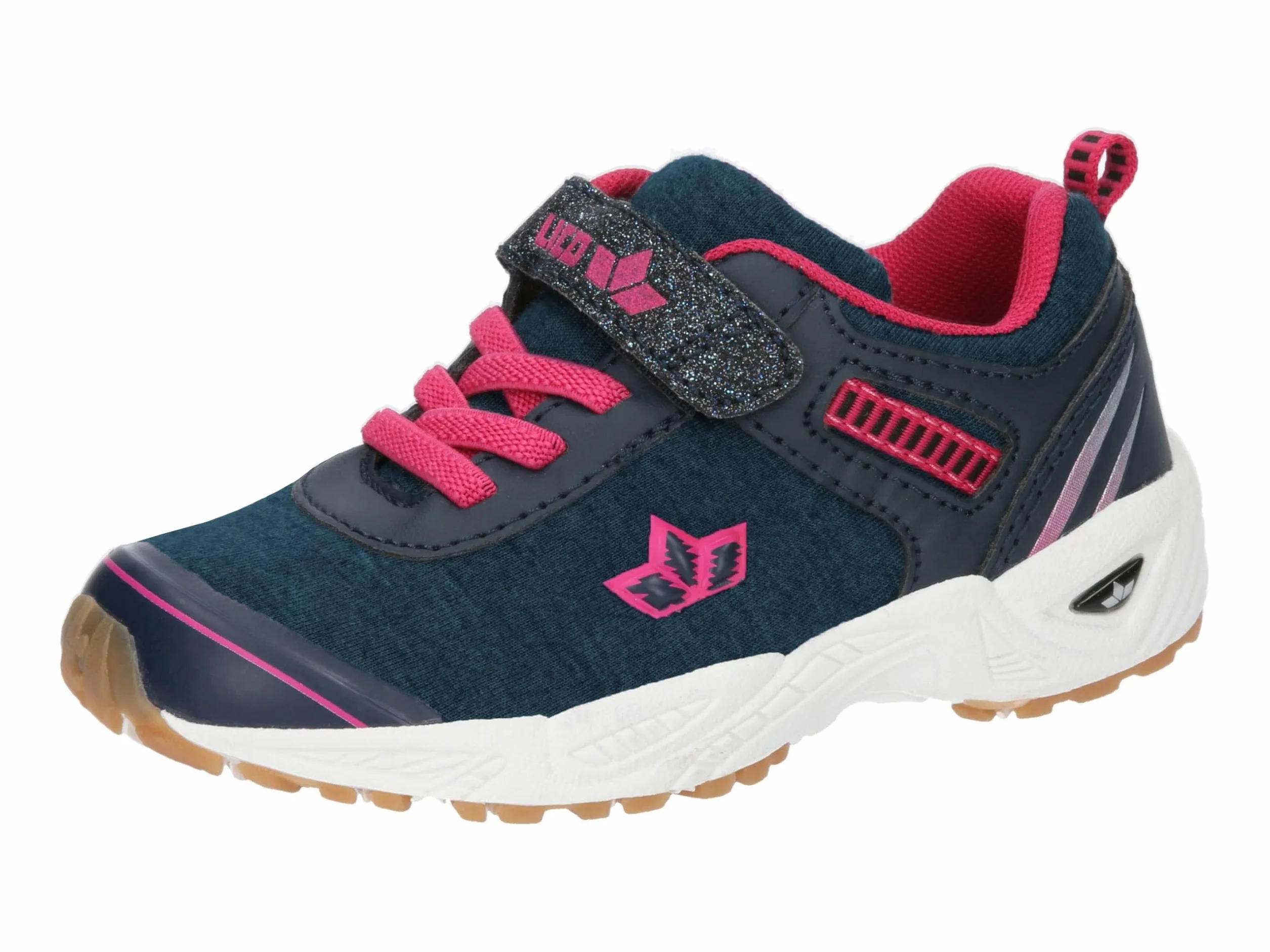 Lico Chaussures de Sport Barney VS Bleu Vert Fluo