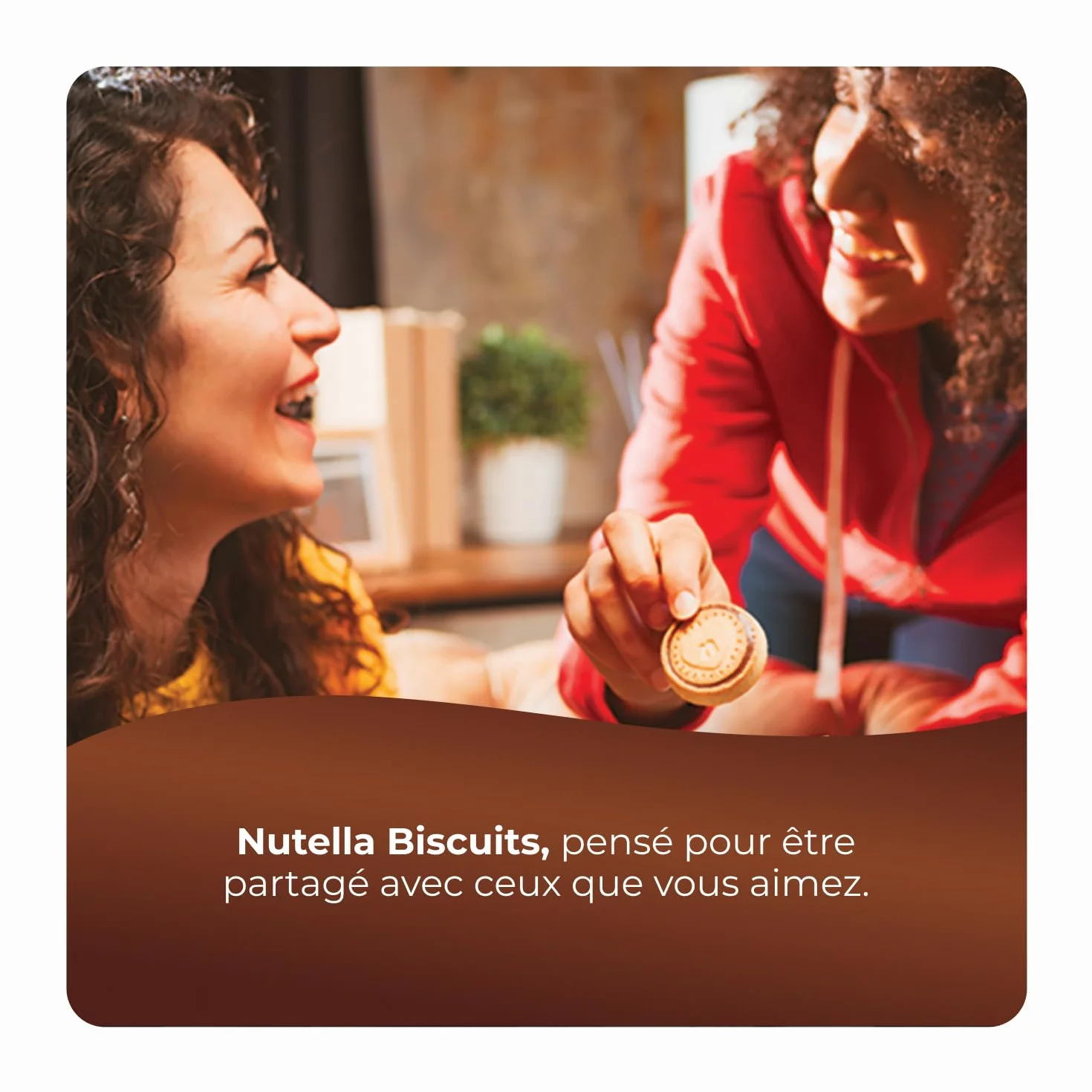 Nutella Biscuits - Biscuit Croquant et Fourré à la Pâte à Tartiner Nutella - Format Familial pour le Goûter - 28 x 3 x 41,4g