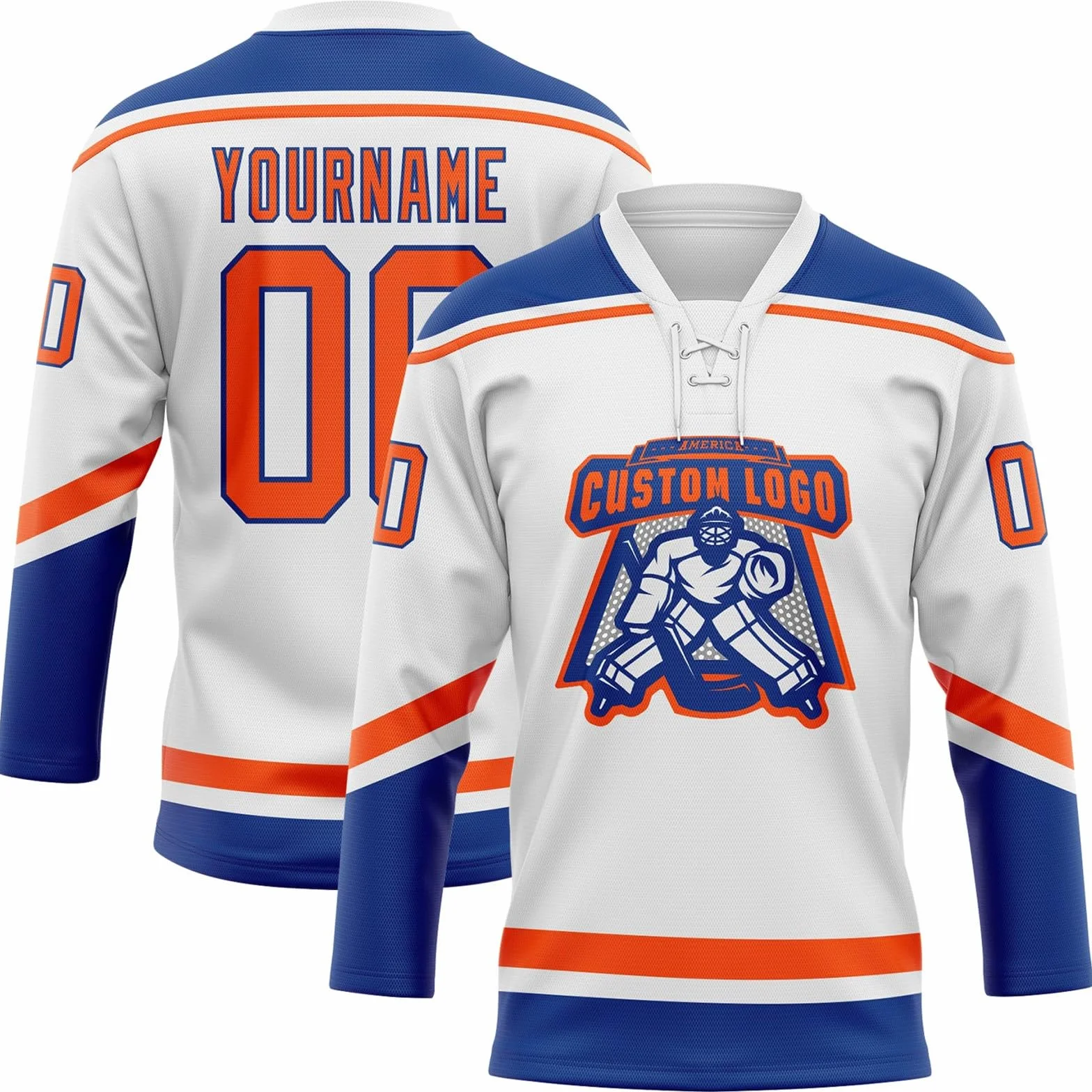 Maillots de Hockey personnalisés avec nom, équipe et numéro