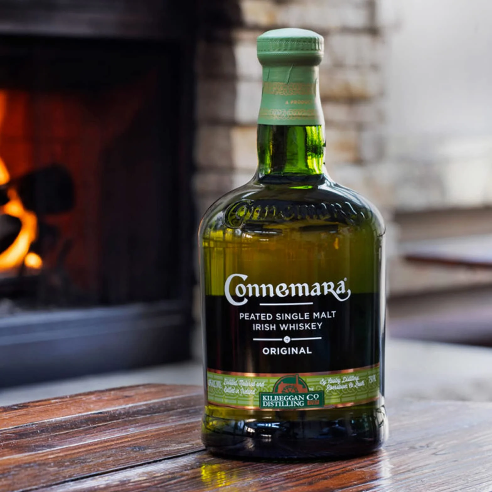 Connemara Original Peated Single Malt Whiskey avec étui, Whisky Irlandais 40% - 700 ml