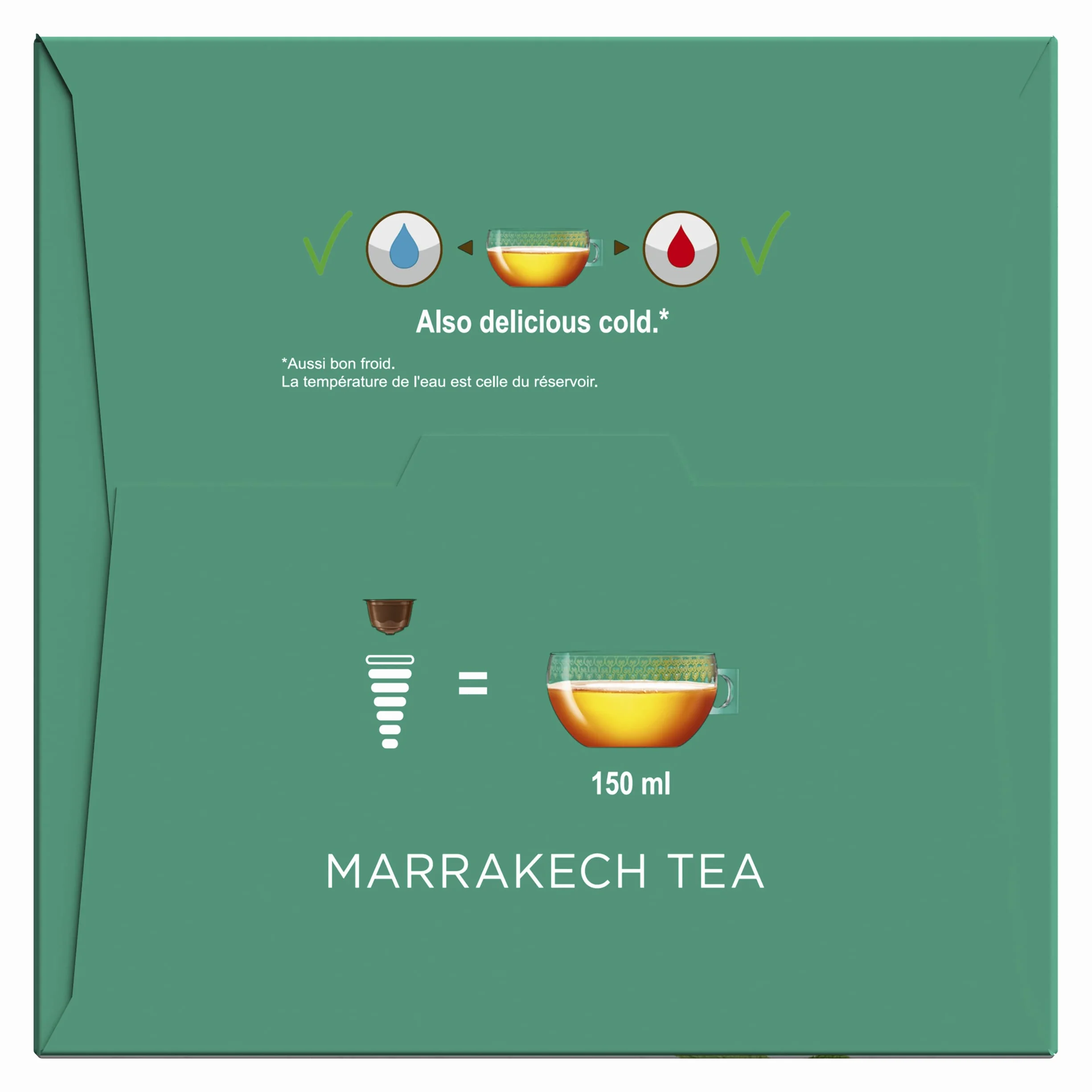 NESCAFE DOLCE GUSTO Marrakech Tea - Thé Vert À La Menthe - 96 Capsules (6 Boîtes x 16)