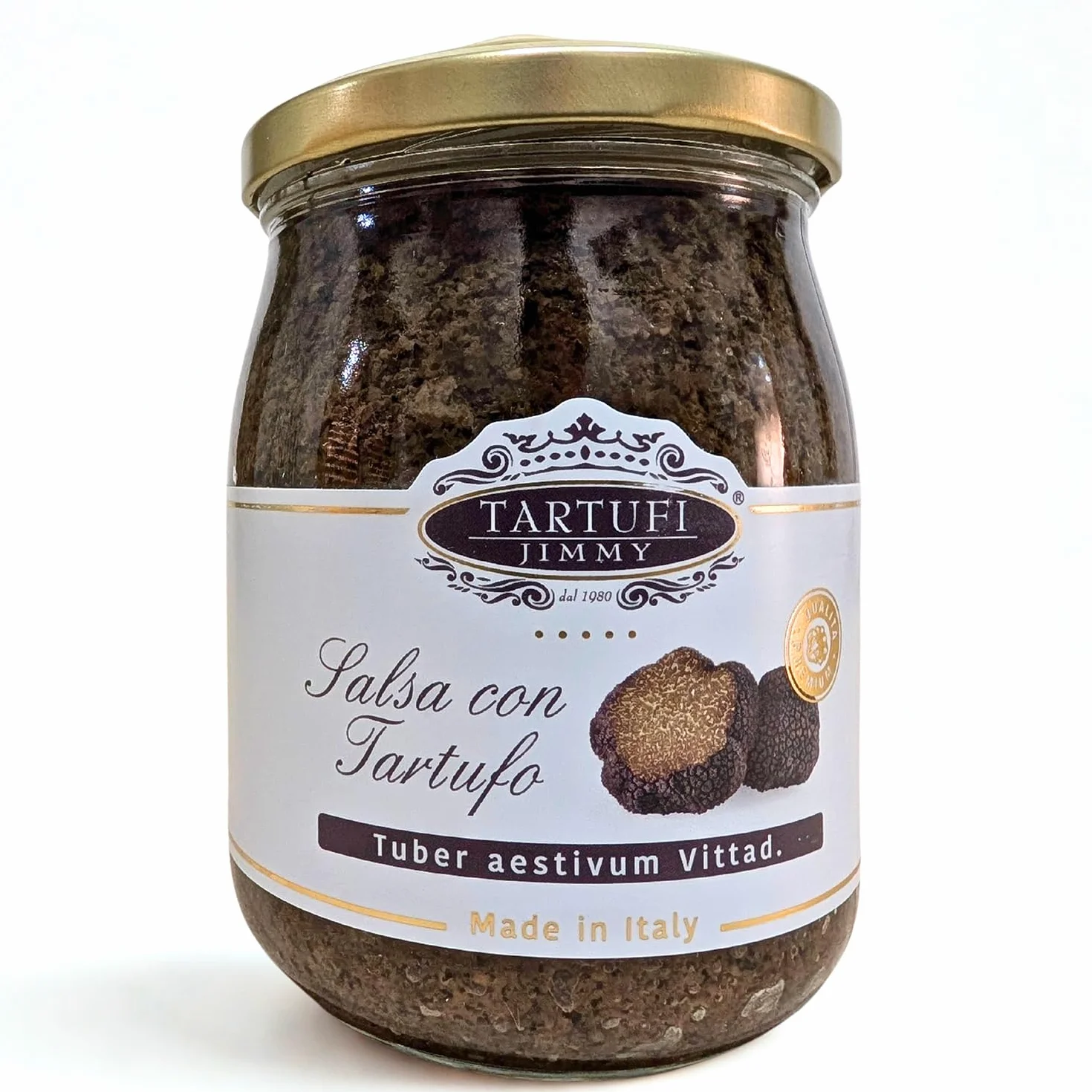 Sauce à la Truffe 500g | Format Maxi | Cuisine Pro et Maison | Saveur Intense | Idéale pour Pâtes, Viandes, Pizzas, Bruschettas | Truffe Noire de Qualité | Produit en Italie
