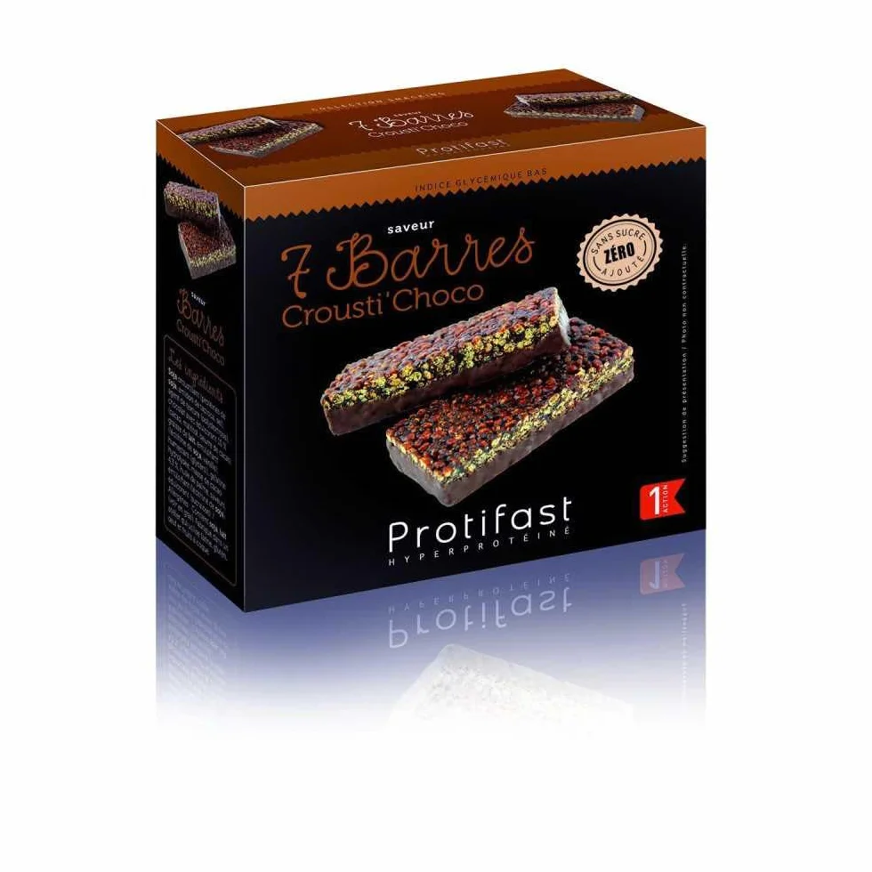 Protifast - Barre croutsi choco x 7