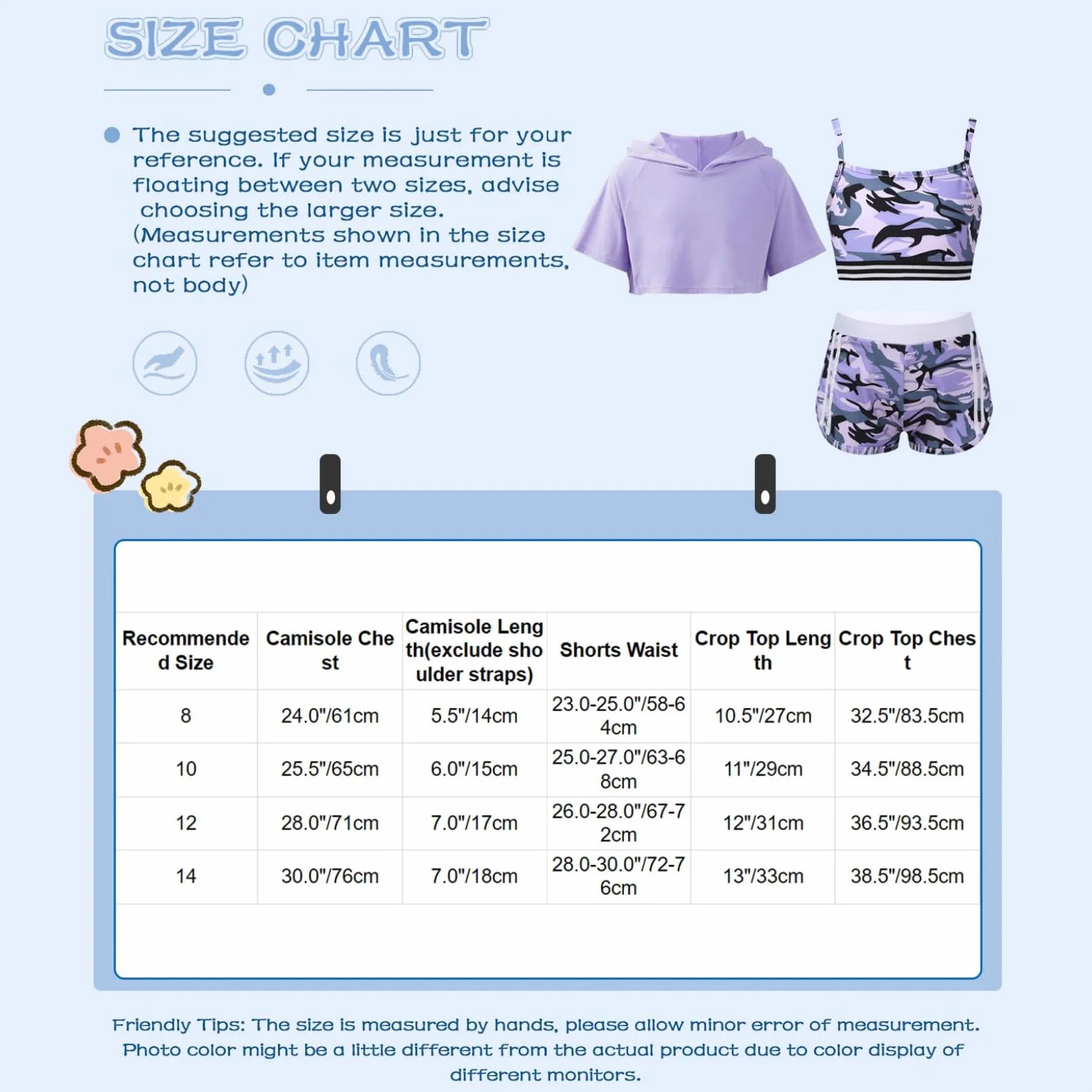 Ensemble de Sport Enfant Fille Sweat Shirt Brassière Short Gym Fitness Costume Running