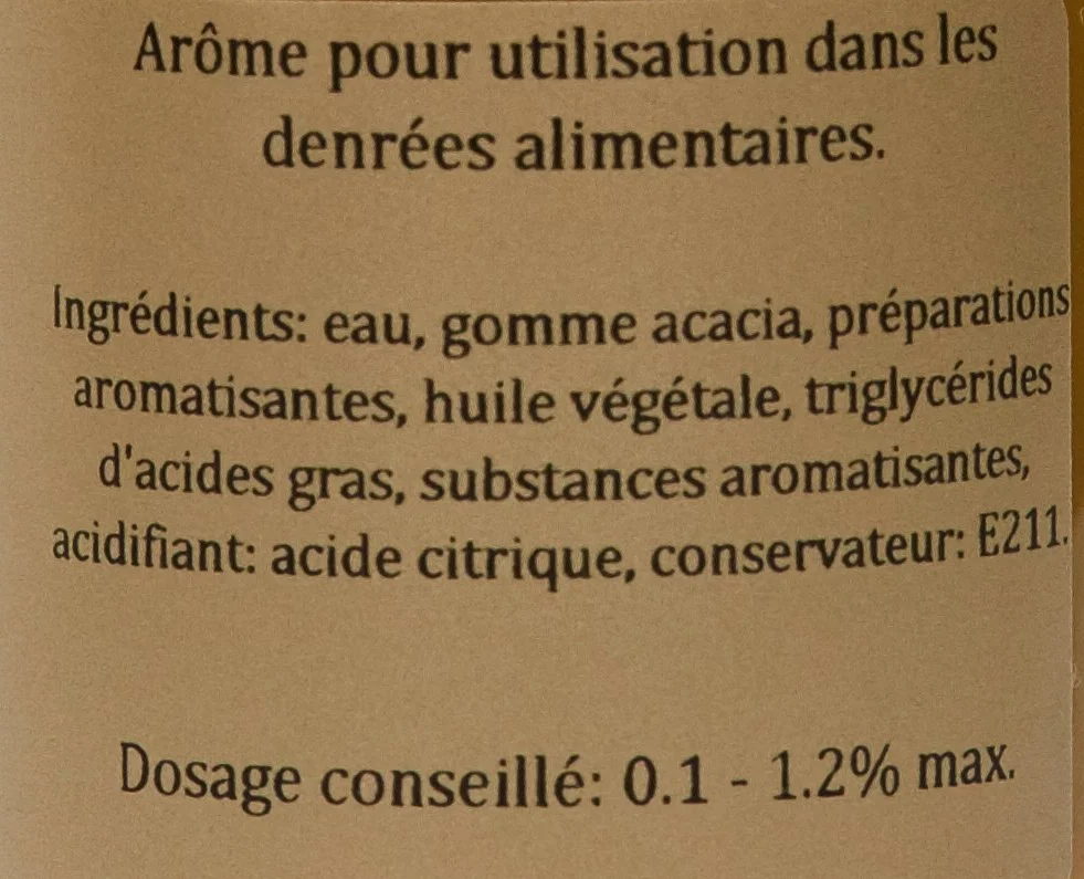 SélectArôme Arôme Cacahuète 58 ml - Lot de 4