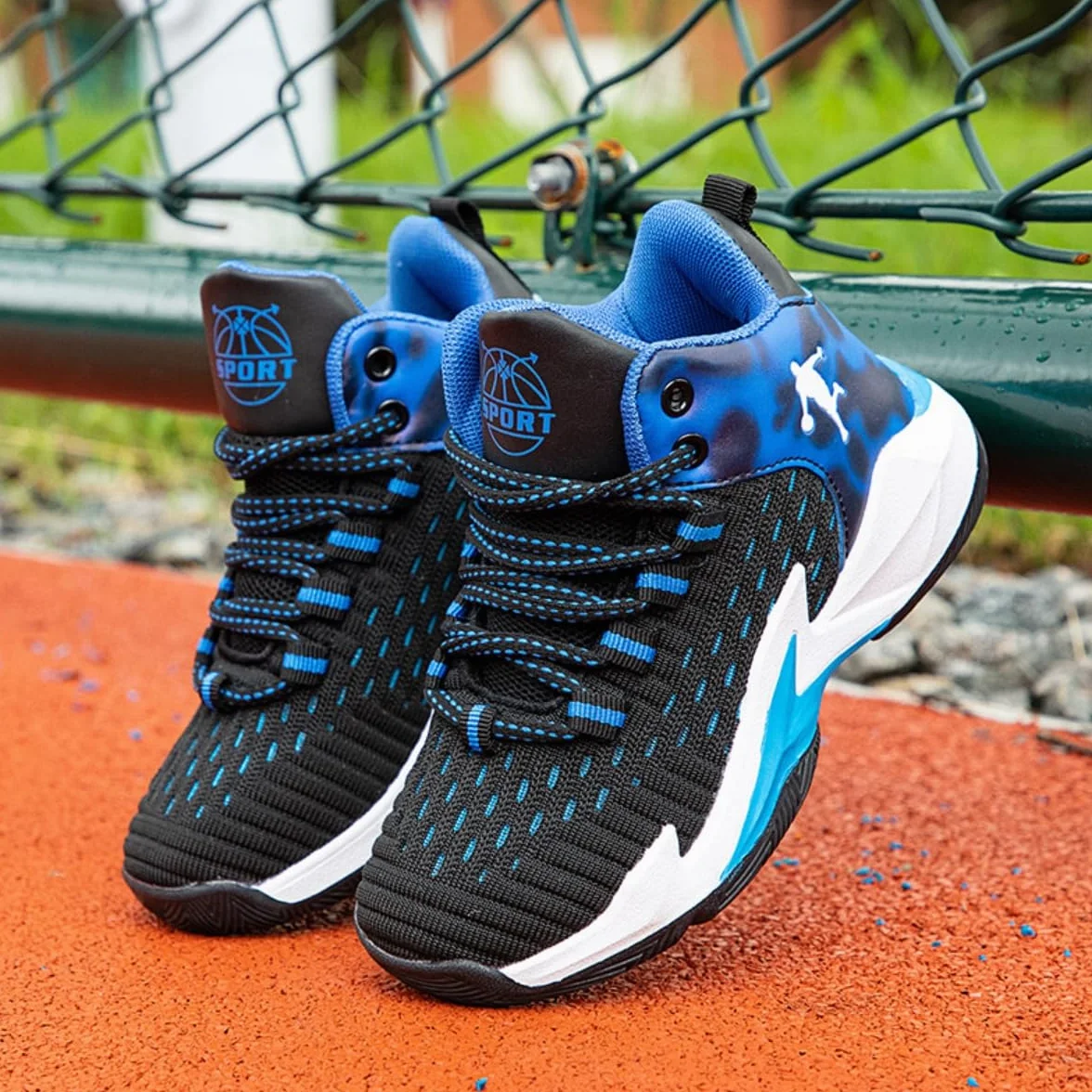 Chaussures de Basket-Ball pour Enfants Filles Confortables Entraînement Course