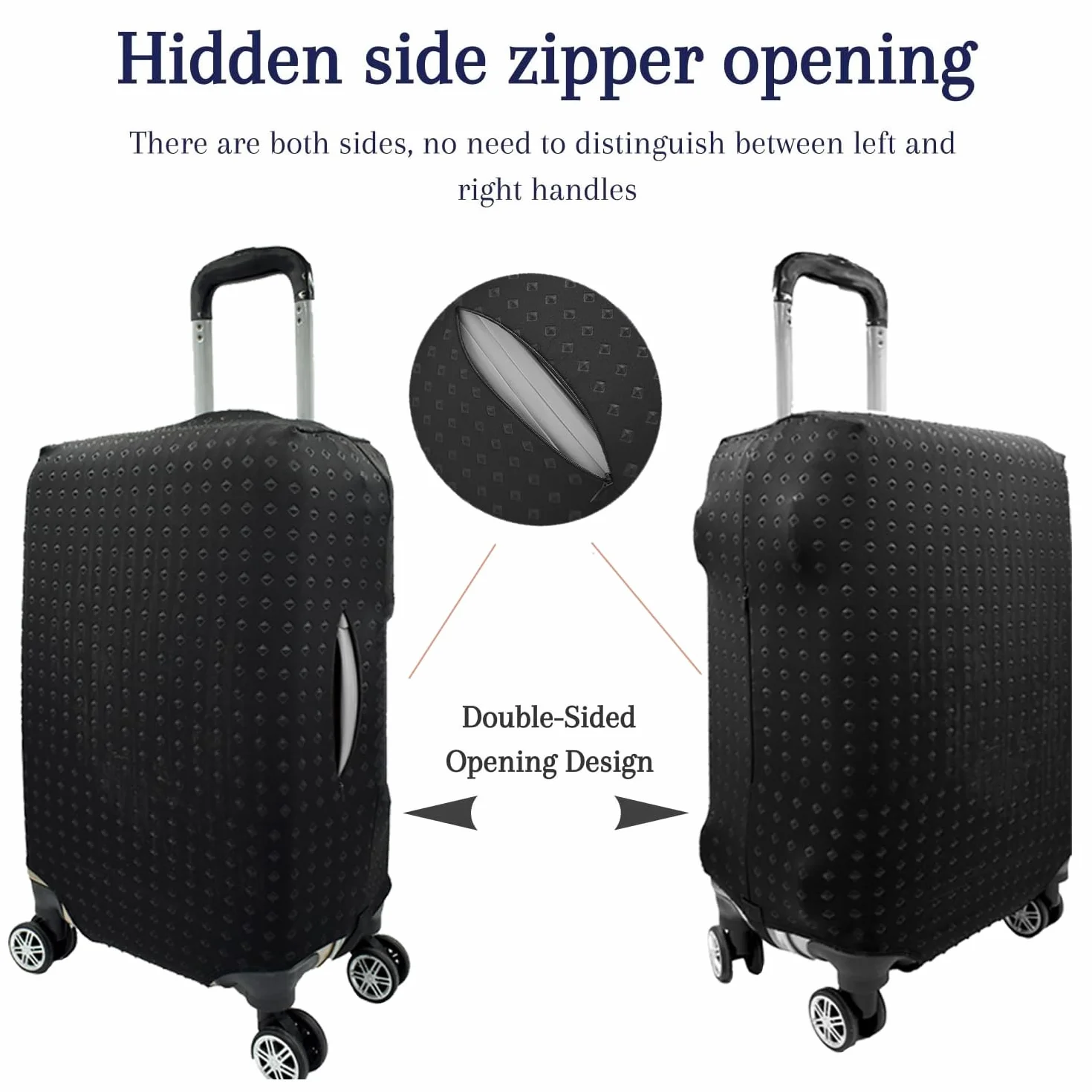 Housses de Protection pour Valises Lavable en Élasthanne Taille XL