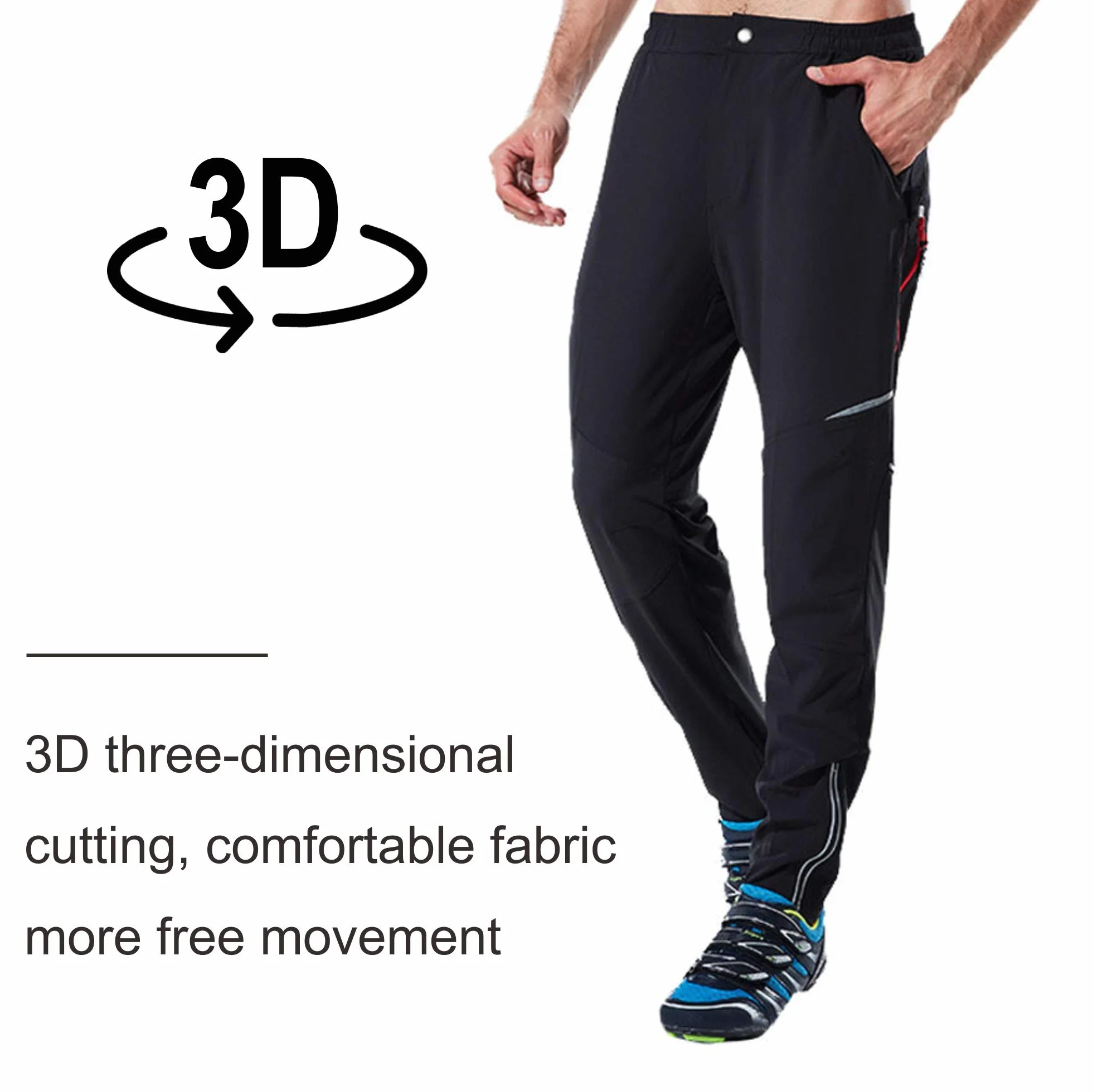 Pantalon de Sport Respirant pour Cyclisme MTB Athlétique en Plein Air