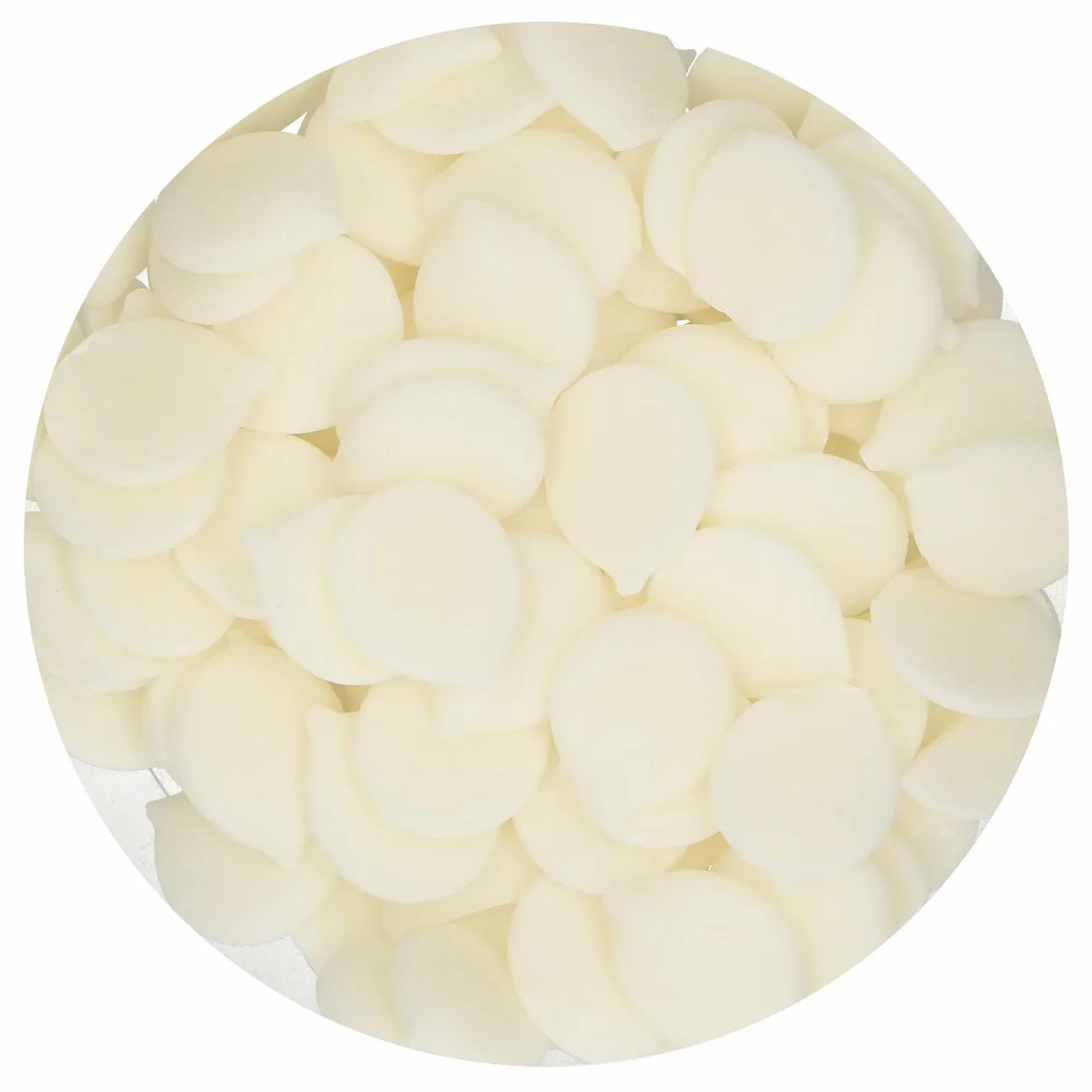 FunCakes Deco Melts Blanc Naturel - Trempez, coulez, arrosez et décorez, Faire fondre brièvement au micro-ondes ou au bain-marie , 250 g