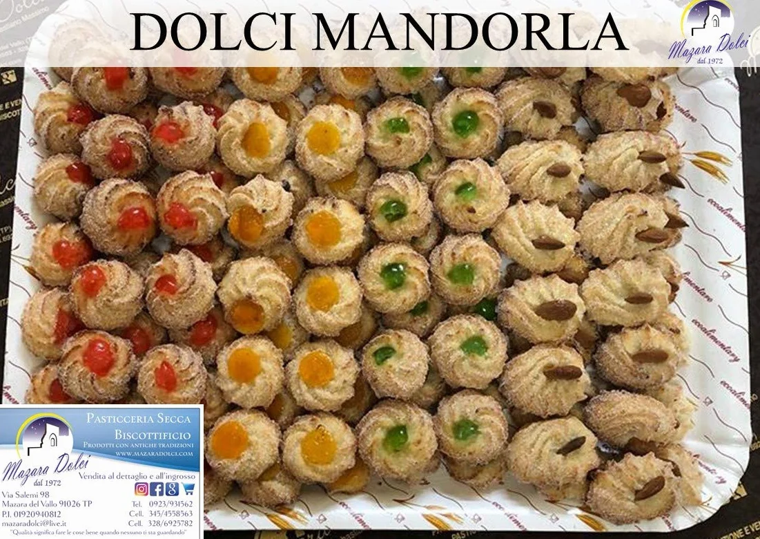 Pâte d'amande 100% Sicilia Bonbons et biscuits artisanat 500 gr