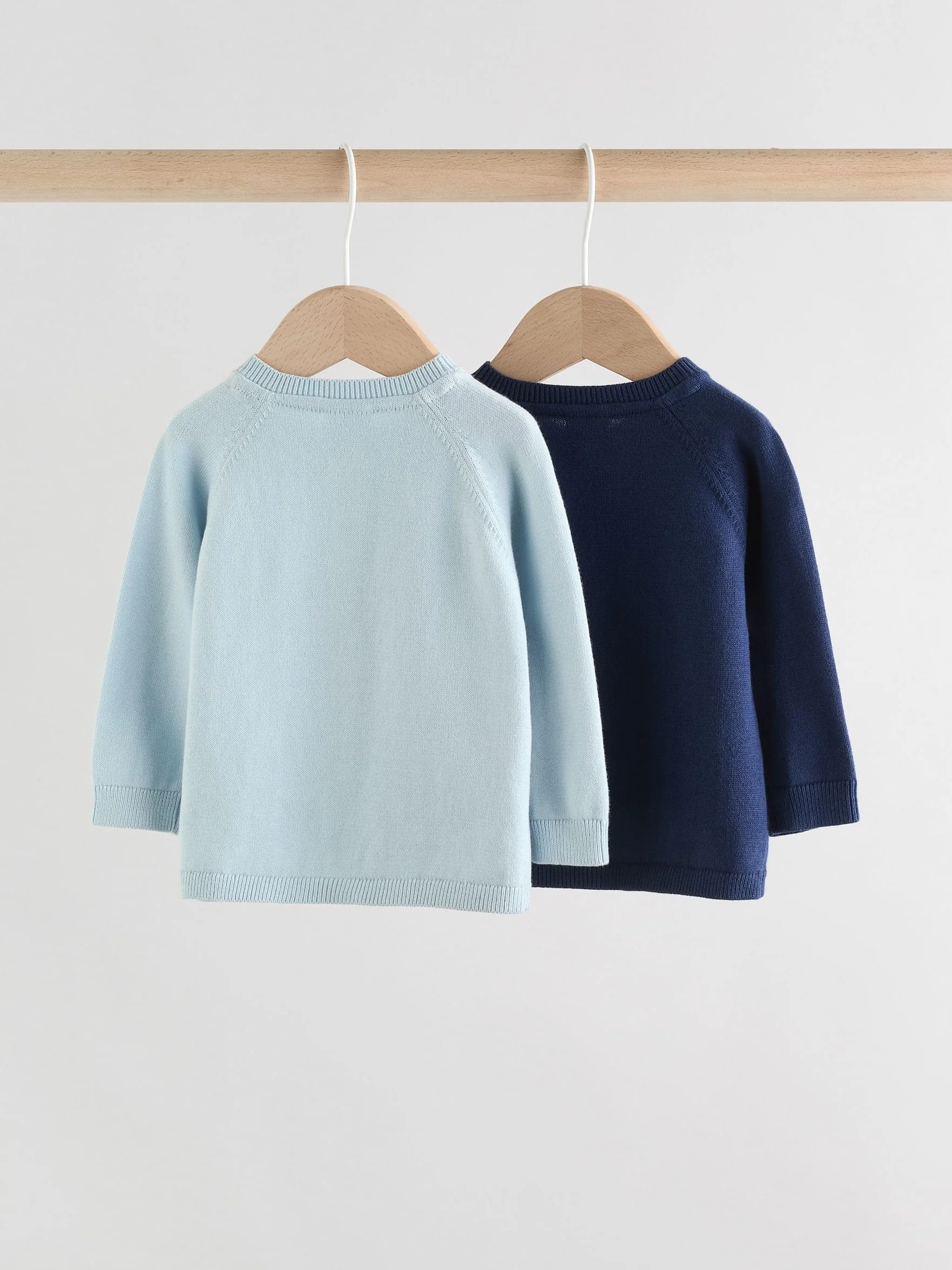 NEXT Bébé garçon Cardigan en Maille 100% Coton Lot de 2