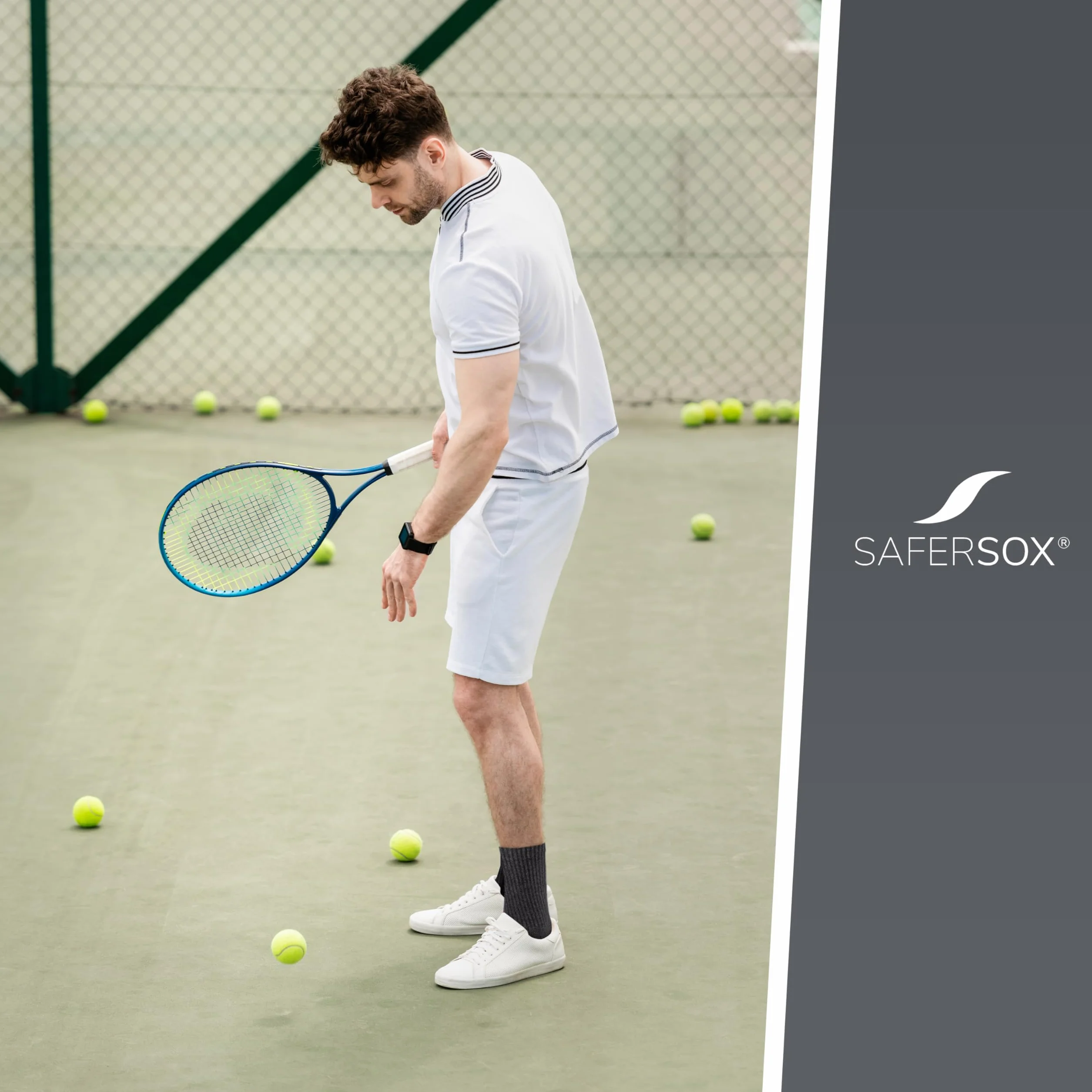 Safersox Chaussettes anti-moustiques pour sport et plein air