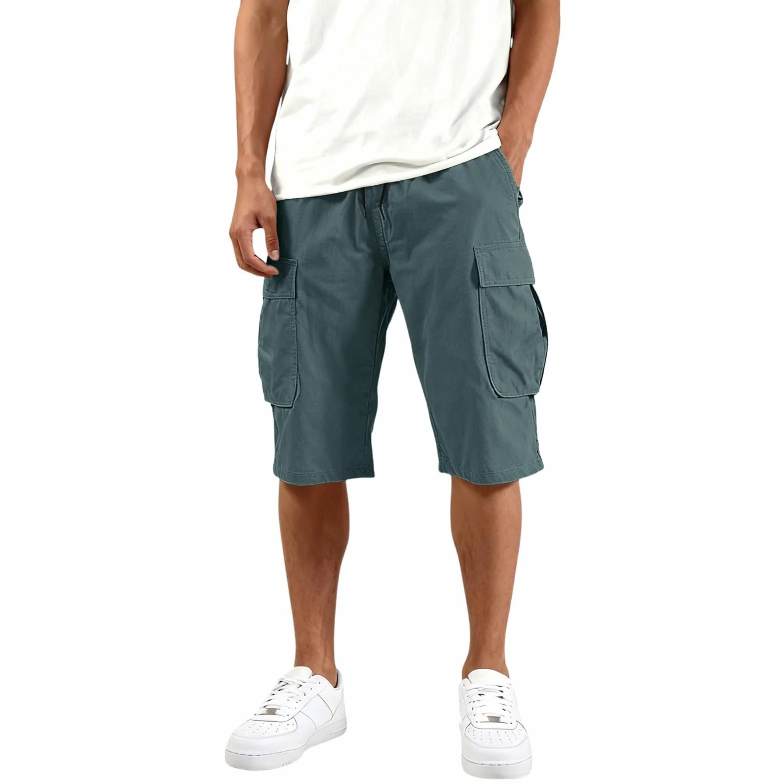 Bermuda Cargo Homme Sport Pantacourt Ete Grand Taille Randonnee Travail