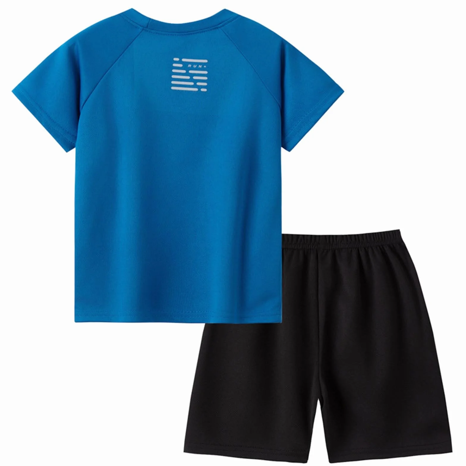 Lot de 2 t-shirts et shorts amples pour garçons - Vêtements de sport sans étiquette 2-14 ans