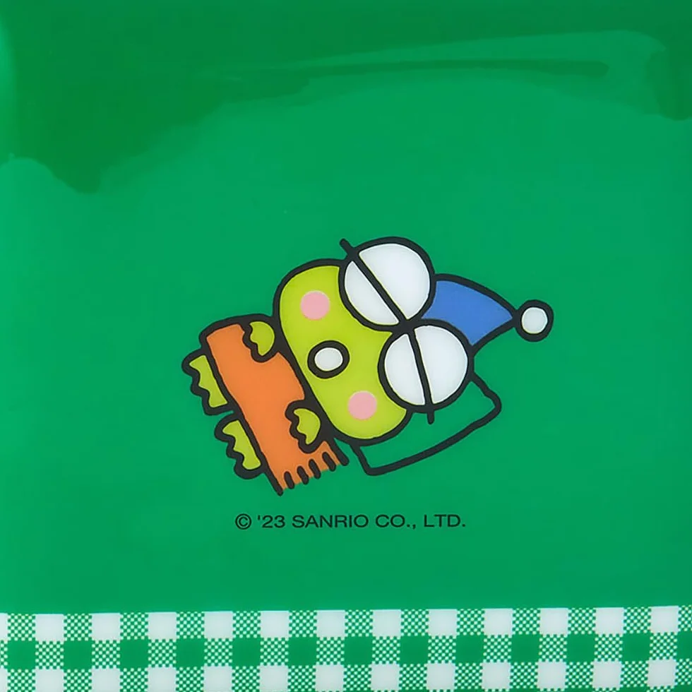 Sanrio Portefeuille en vinyle Vert Kerokoroppi