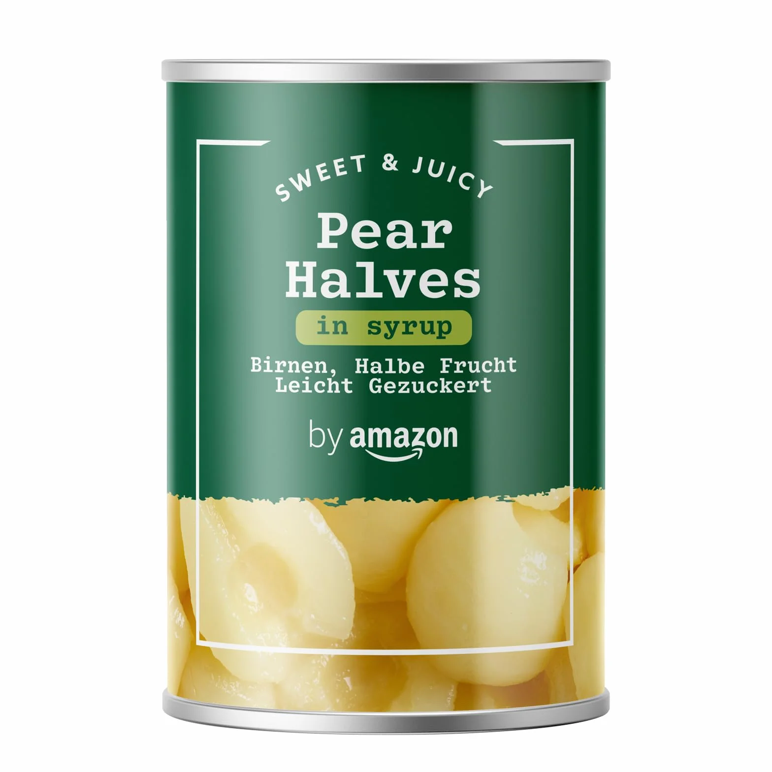 by Amazon Poires En Moities Dans Du Sirop, 411g