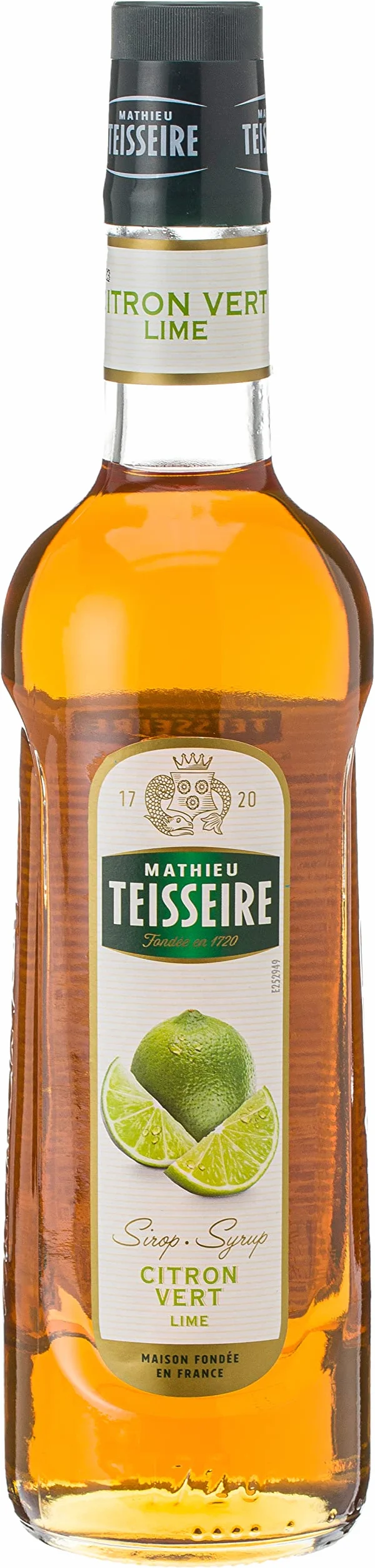 Teisseire Sirop de citron vert de qualité professionnelle 70cl