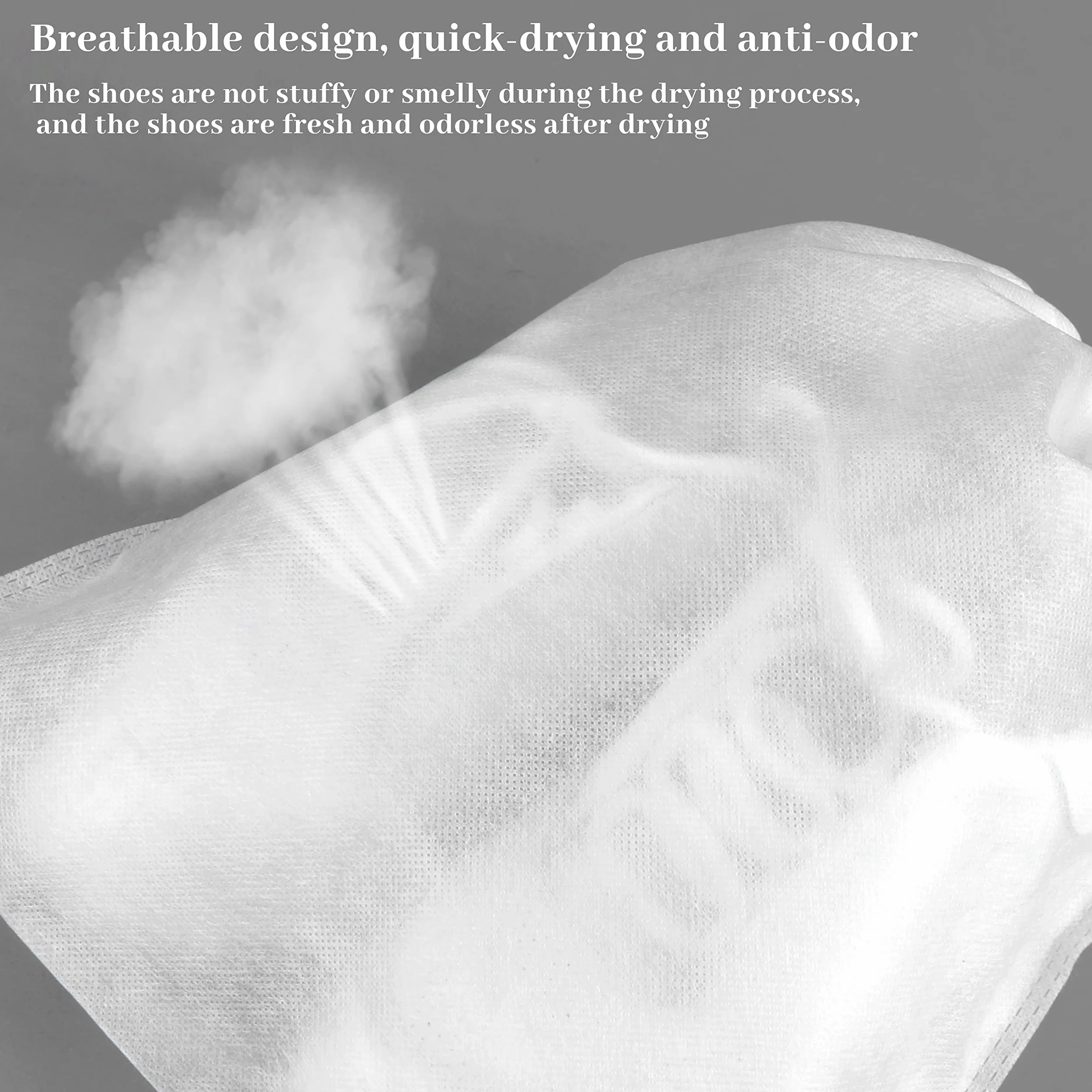 Sac à Chaussures de Voyage 25pcs Housse Anti-Poussière Imperméable Rangement