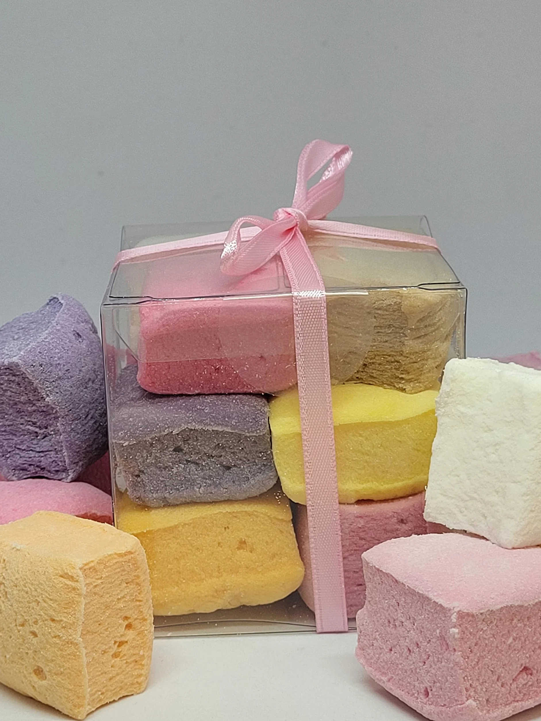 Guimauves Artisanales - Coffret de 130g - 12 cubes parfums assortis