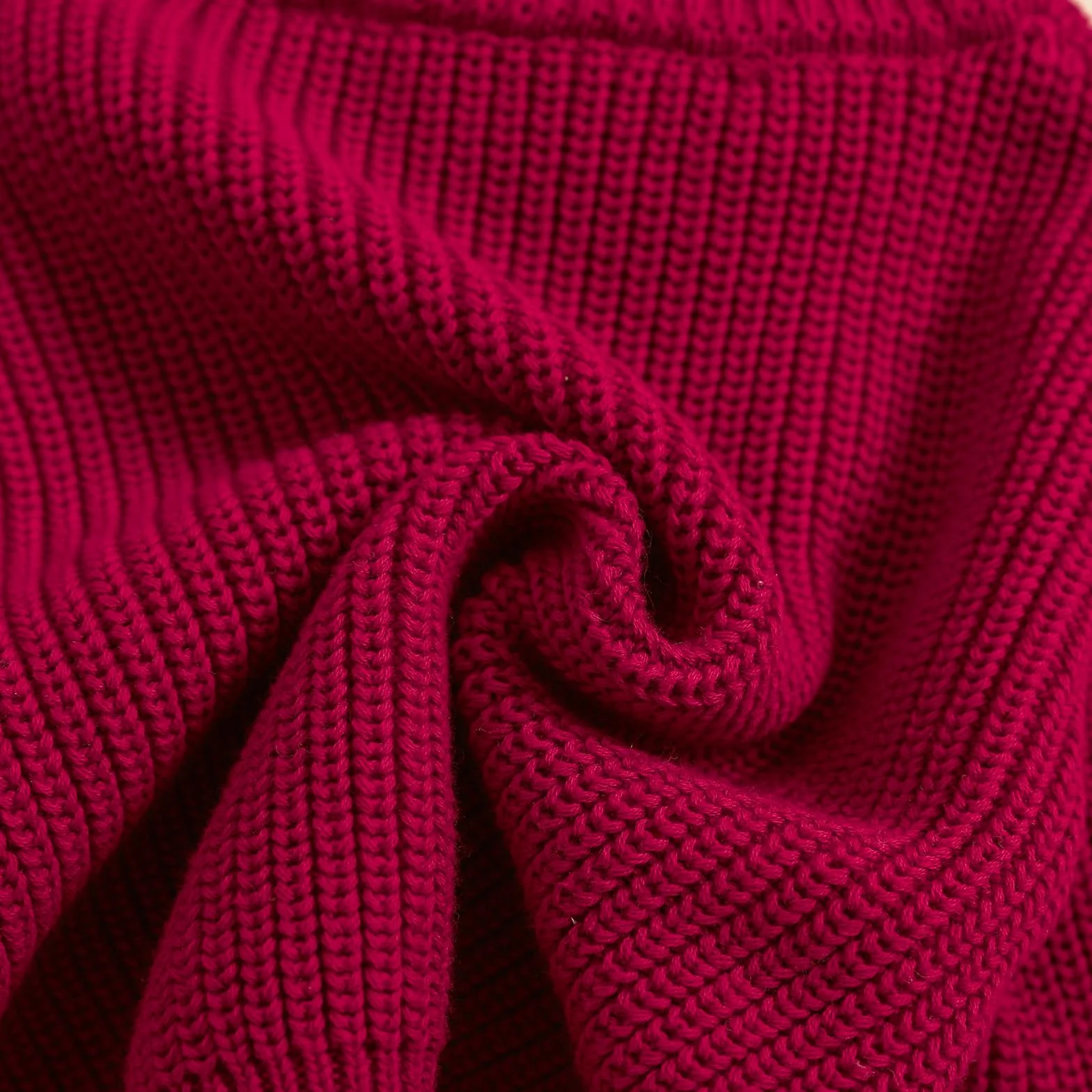 Pull de Noël à manches longues bébé garçon fille – Tricoté nouveau-né – Tenue d'hiver Noël