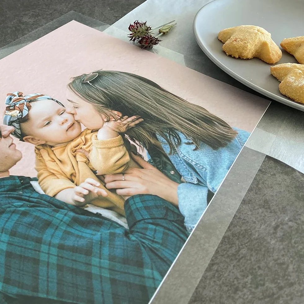 LOOXIS Photo comestible personnalisée en forme de rectangle, à personnaliser - pour un anniversaire d'enfant, un baptême, un mariage - Découpe pour gâteau, rectangulaire, 20 x 28 cm
