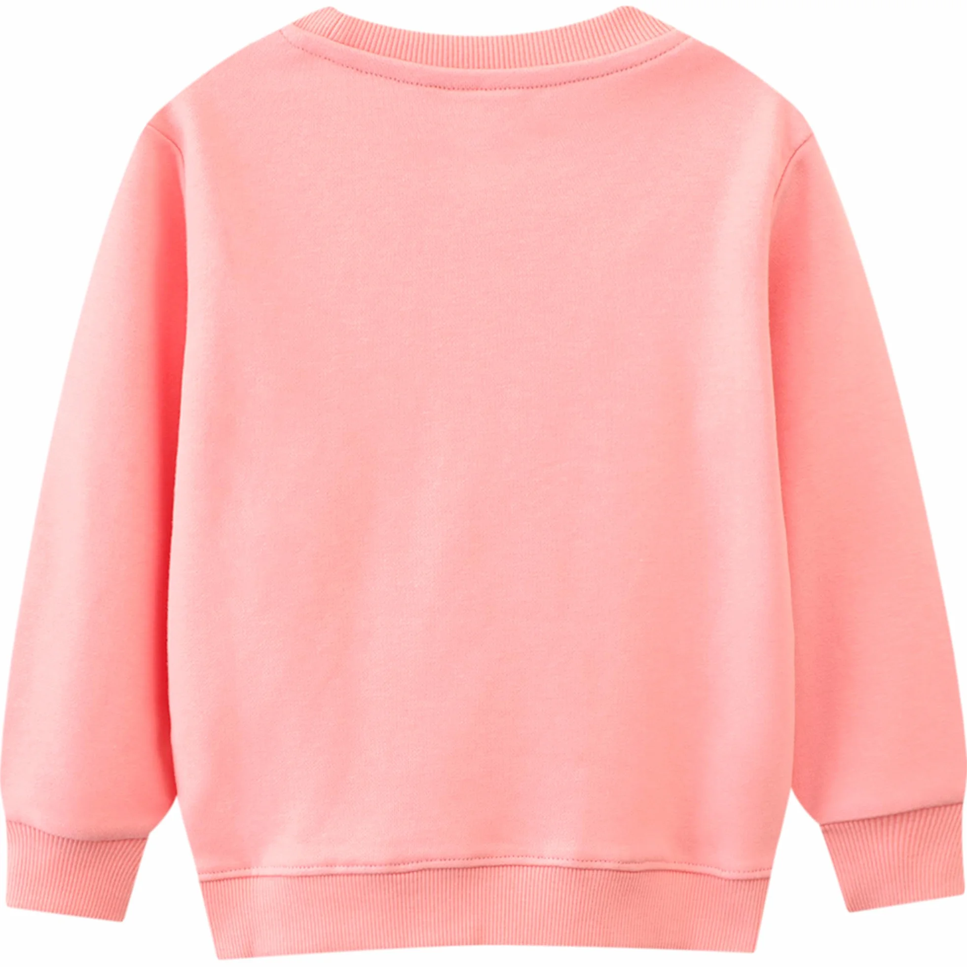 JinBei Sweat-Shirt Fille Pull Manches Longues Coton Hiver Automne Printemps Haut 2-7 Ans