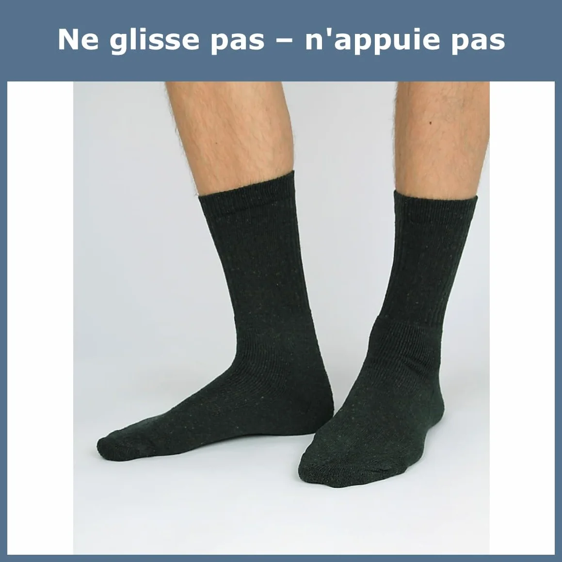GAWILO Chaussettes Militaires et de Chasse 10 Paires - Pied en Tissu Éponge Renforcé