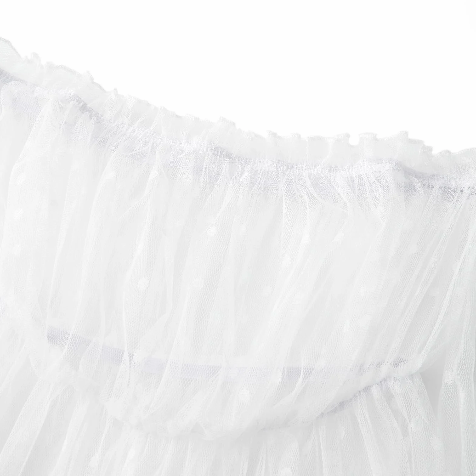 Robe de Grossesse Transparente en Mesh à Manches Longues Maternité Photo Shooting