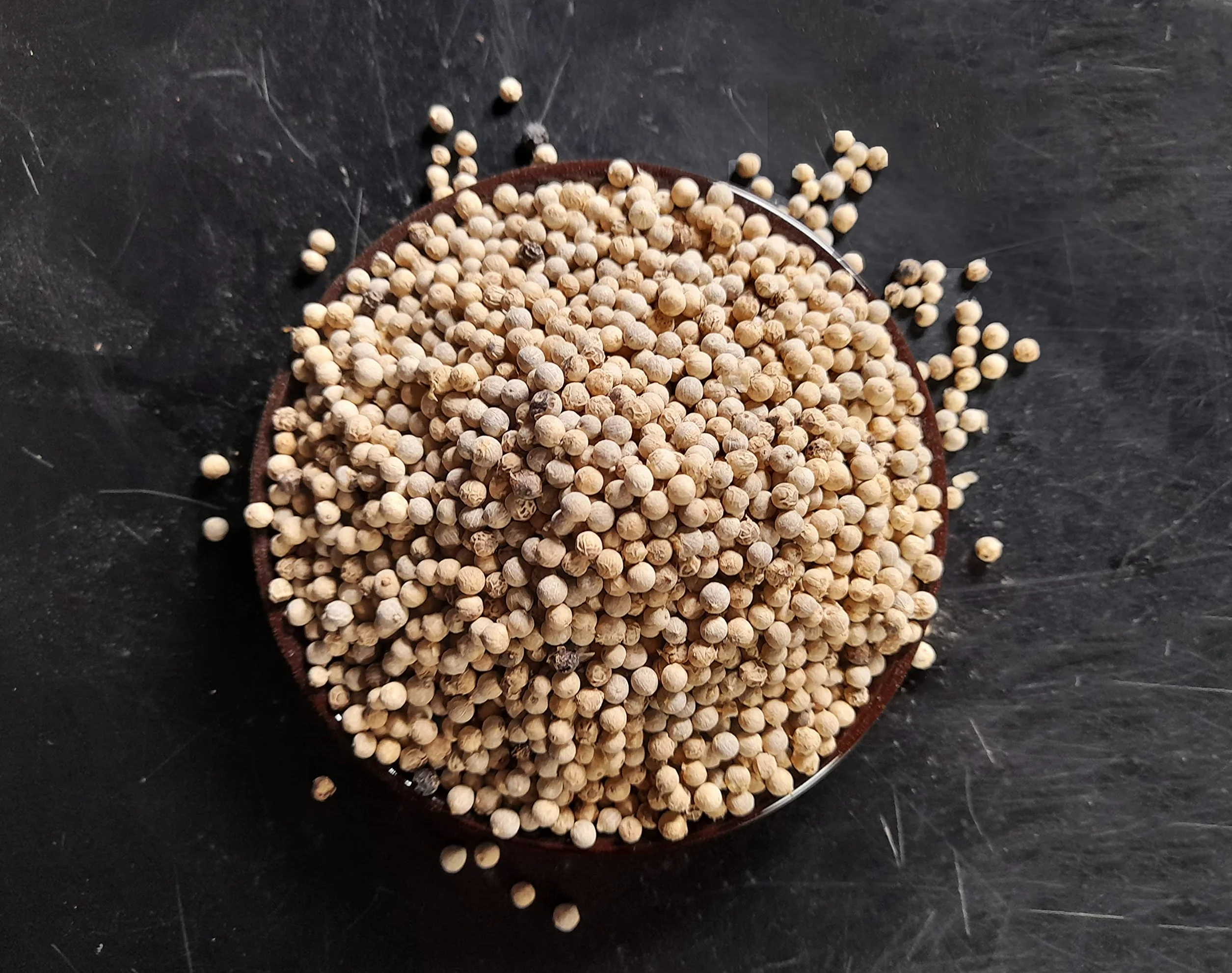 Minotaur Spices | Poivre blanc entier, Poivre blanc en grains, 2 x 500 g (1 Kg)
