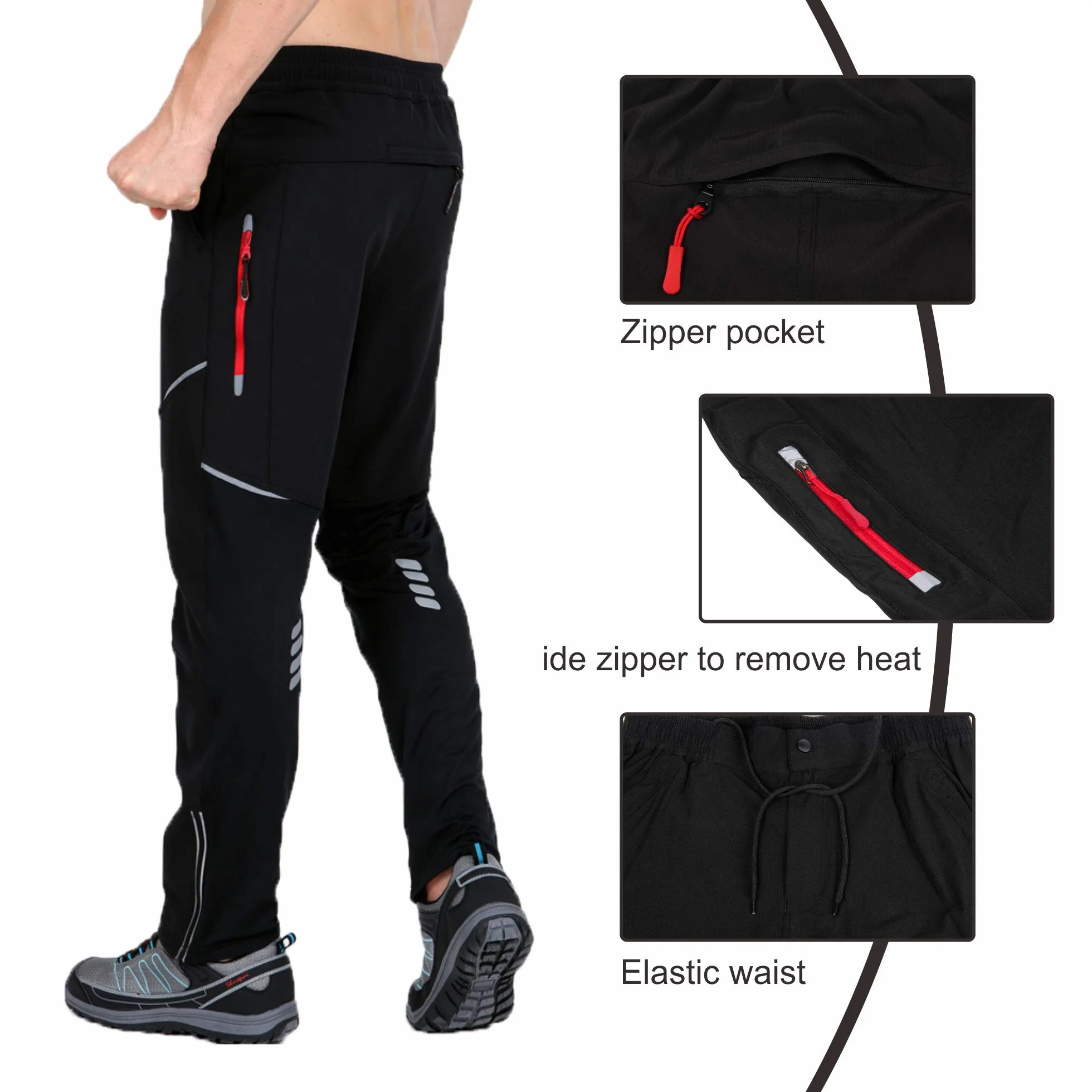 Pantalon de Sport Respirant pour Cyclisme MTB Athlétique en Plein Air