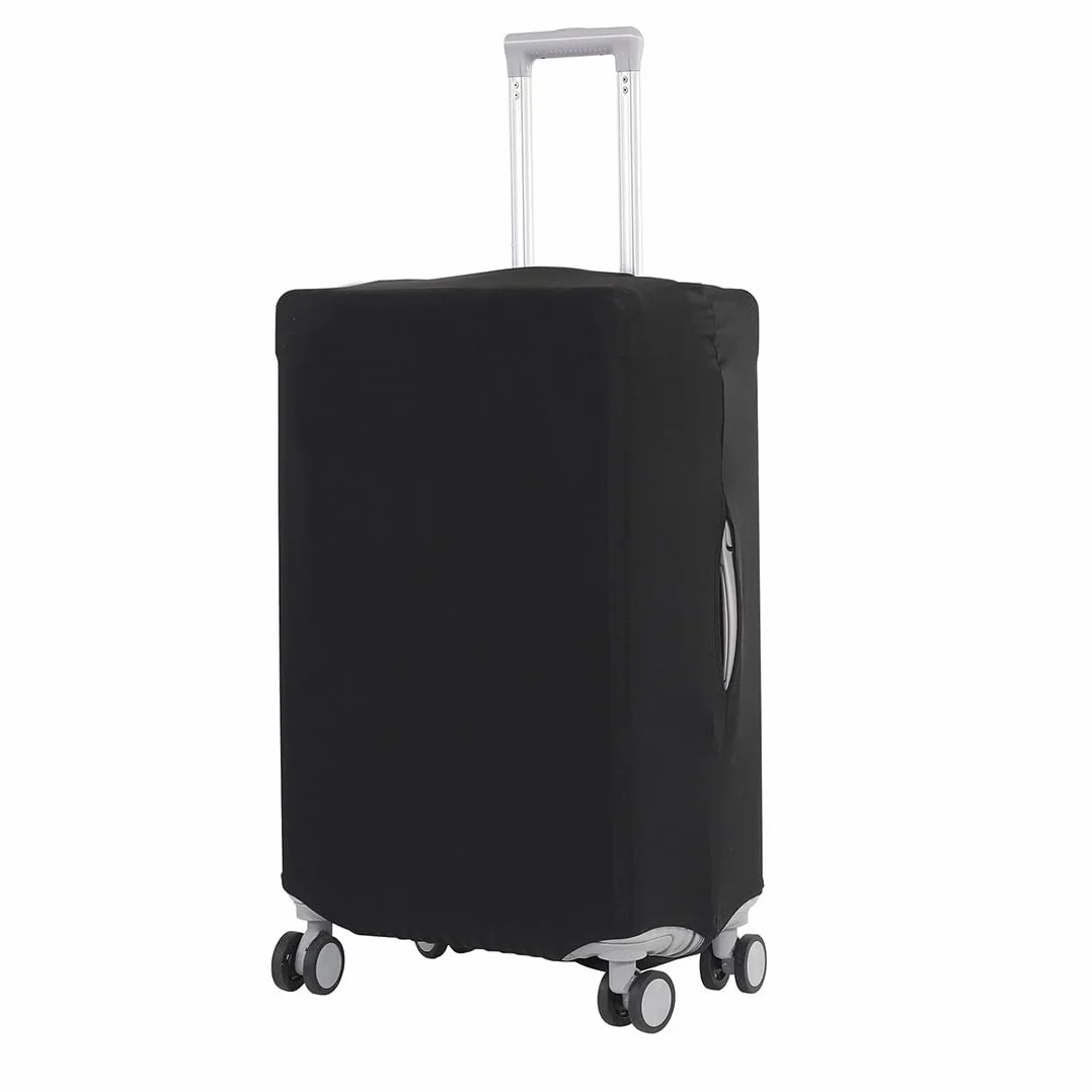 Housse Valise Protection Élastique pour Bagage Voyage (Noir, S)