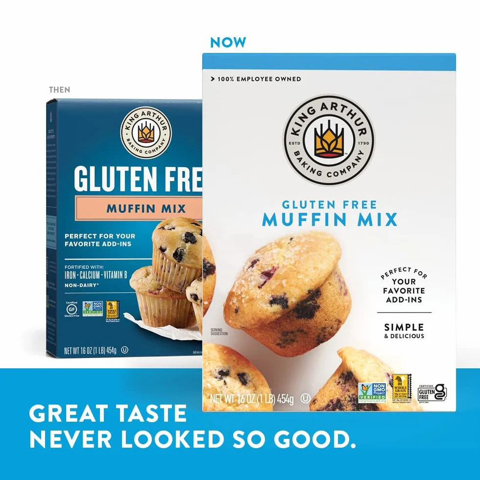 King Arthur Mélange de muffins sans gluten 473 ml