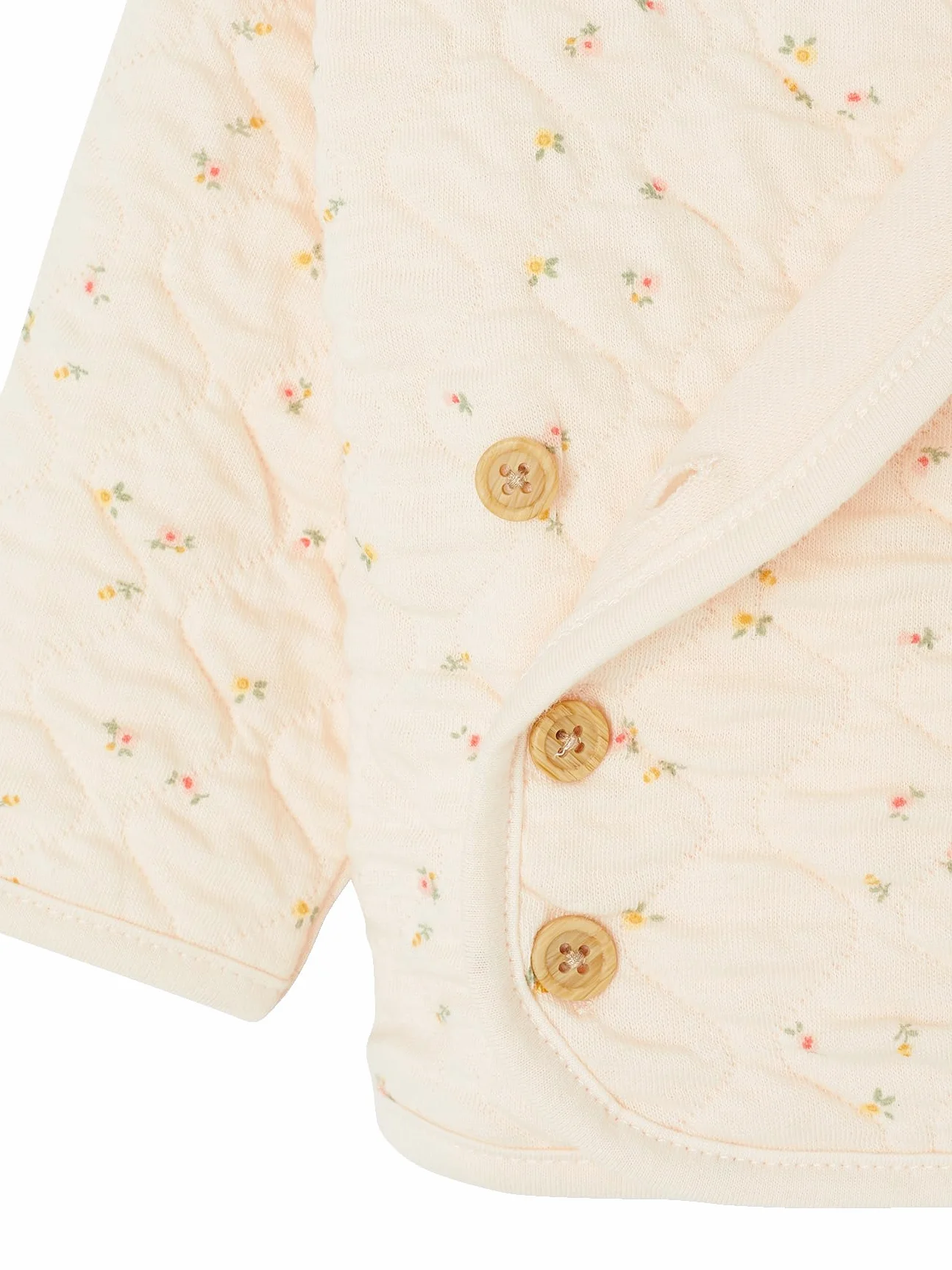 VERTBAUDET Gilet bébé matelassé Naissance Vanille 1M (54CM)