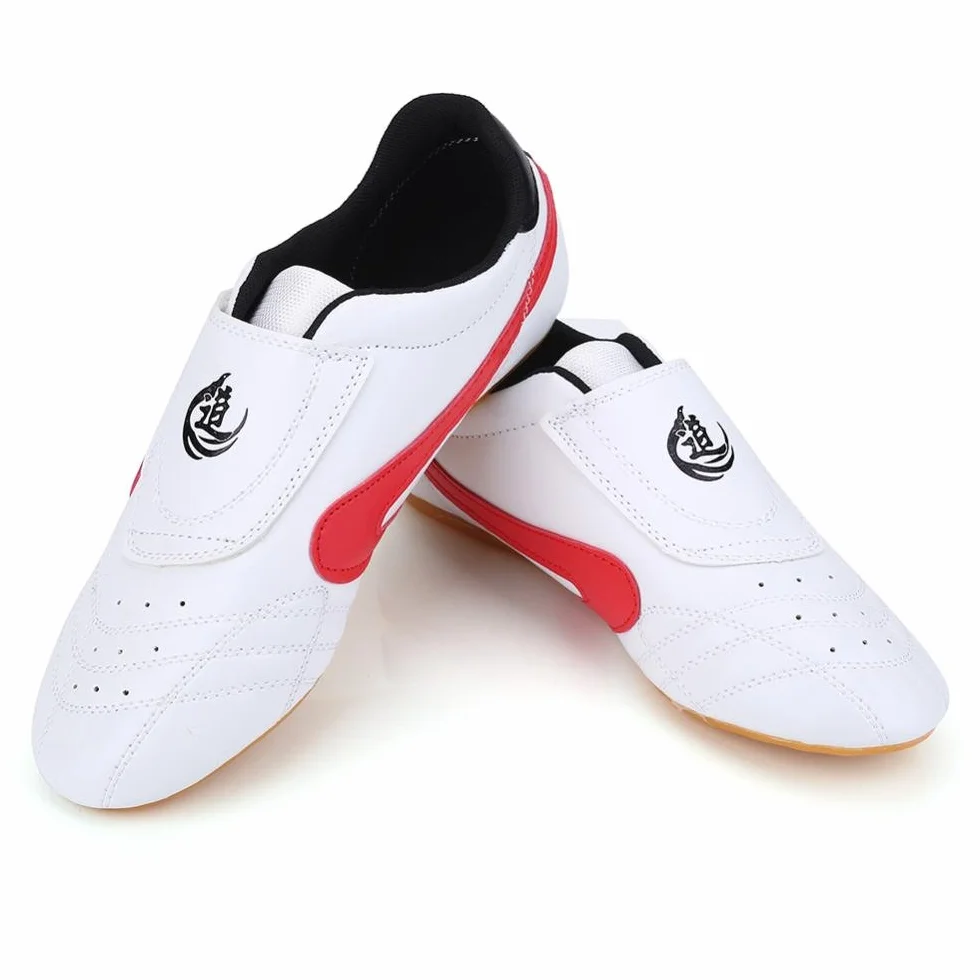 Dilwe Chaussures de Boxe en Cuir PU