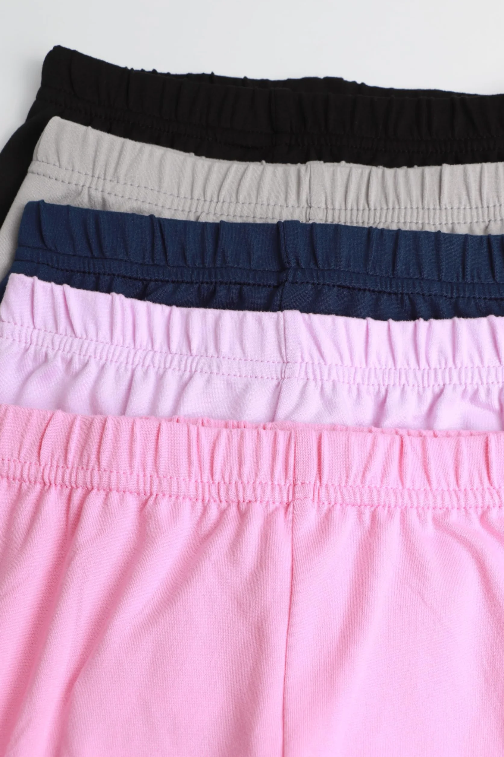 Lot de 5 Leggings imprimés pour Filles, Pantalons de Yoga Doux, Taille élastique 4-15 Ans