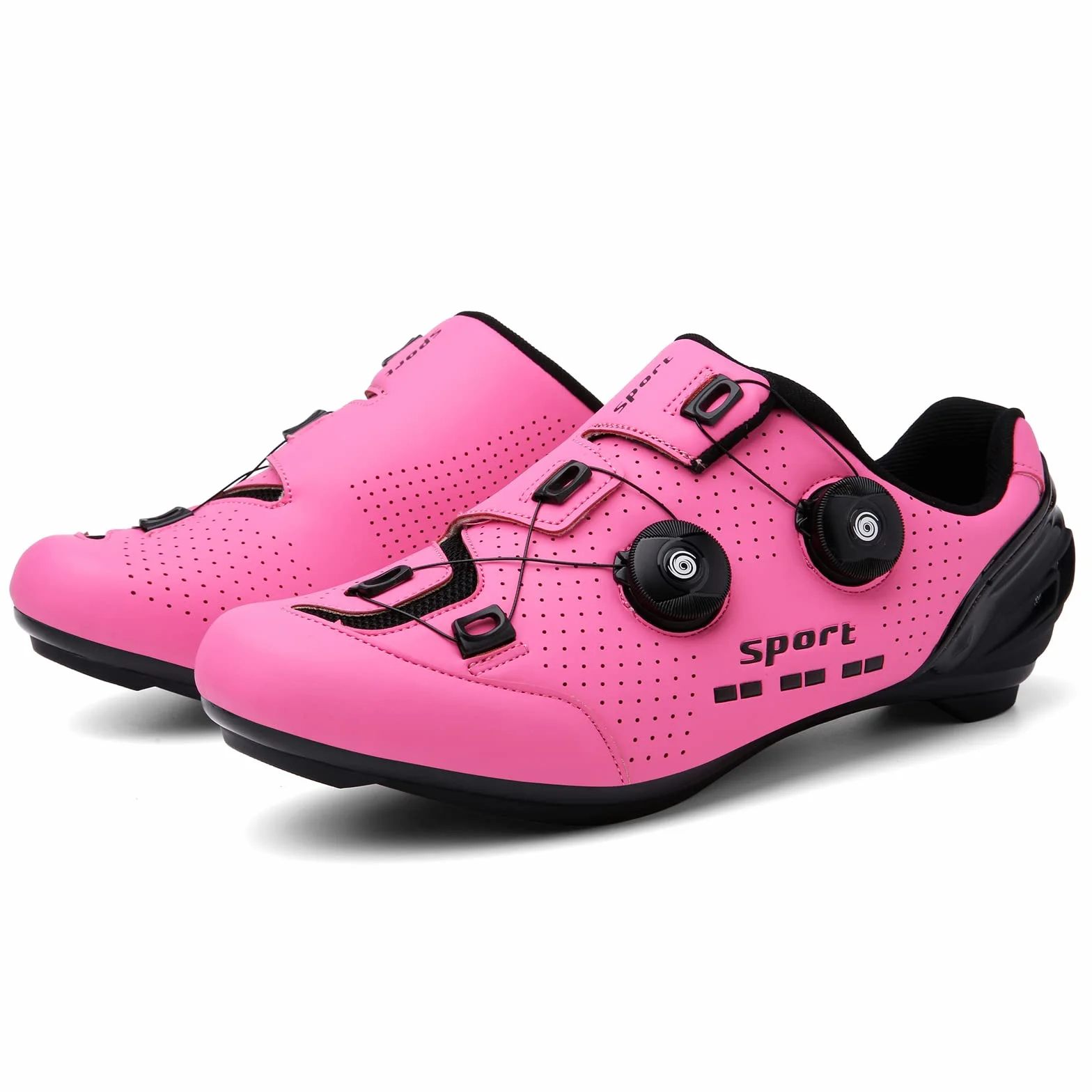 Chaussures Cyclisme Femme Route VTT Compatibles Crampons Pivotantes
