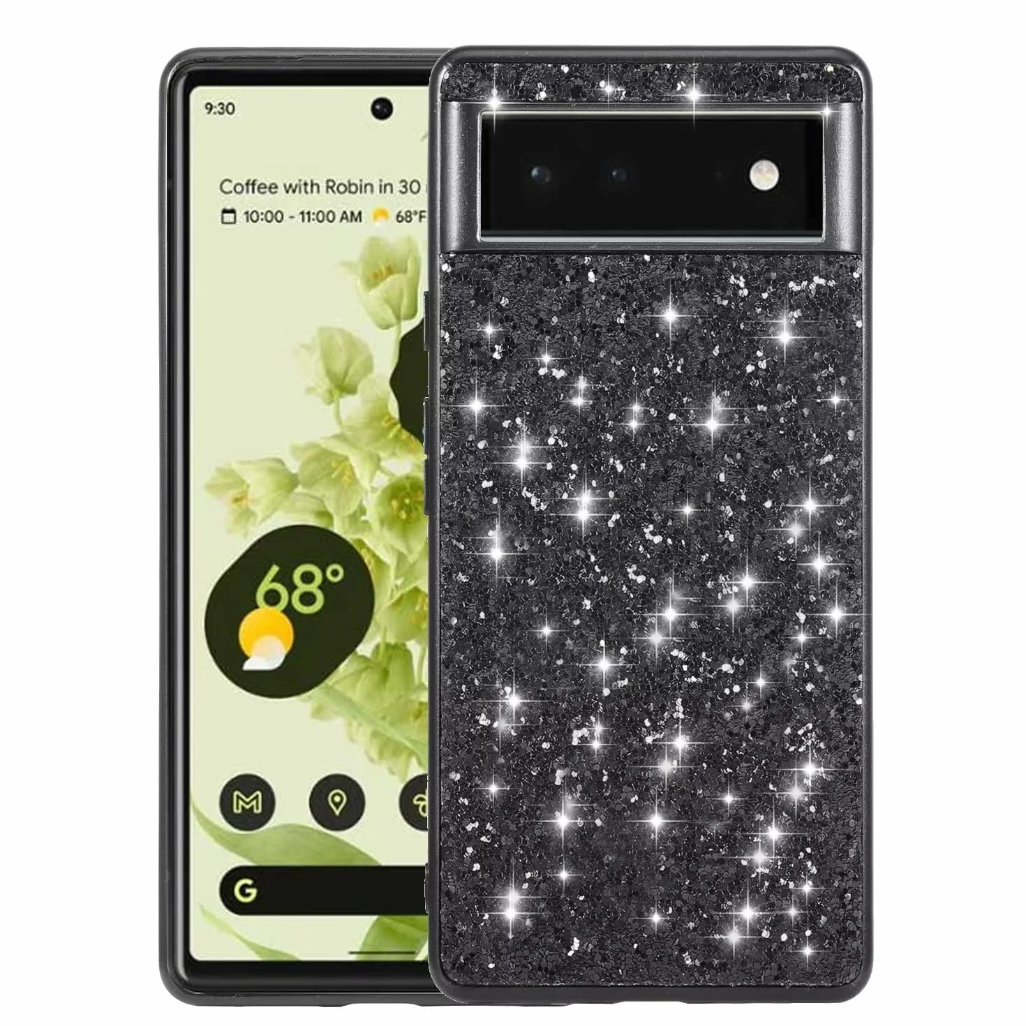 Coque Google Pixel 6 Miagon Glitter Paillettes Silicone Anti-Choc