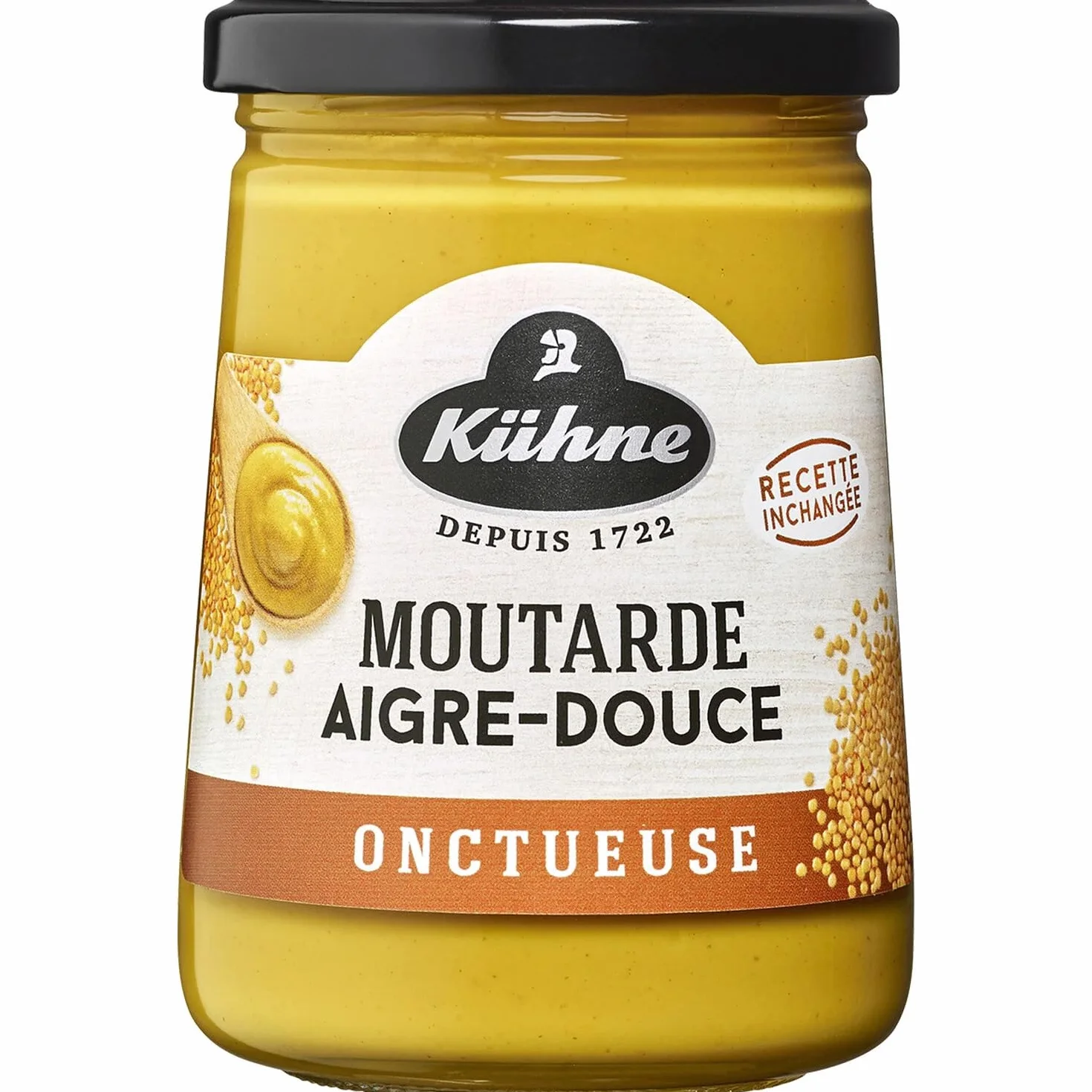 Moutarde Aigre Douce 270G|Kuhne|(Lot De 4)|Best Deal