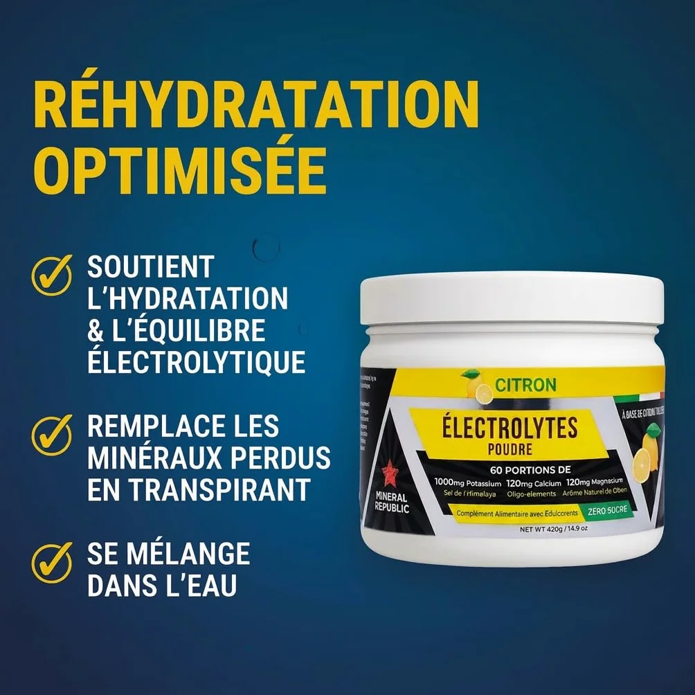 Honest Electrolyte Powder :Electrolytes sans Sucre de Haute Puissance/Électrolytes Keto Zéro Calorie avec Magnésium, Poudre Concentrée de Potassium, Sodium et Minéraux Keto/Sels de Jeûne
