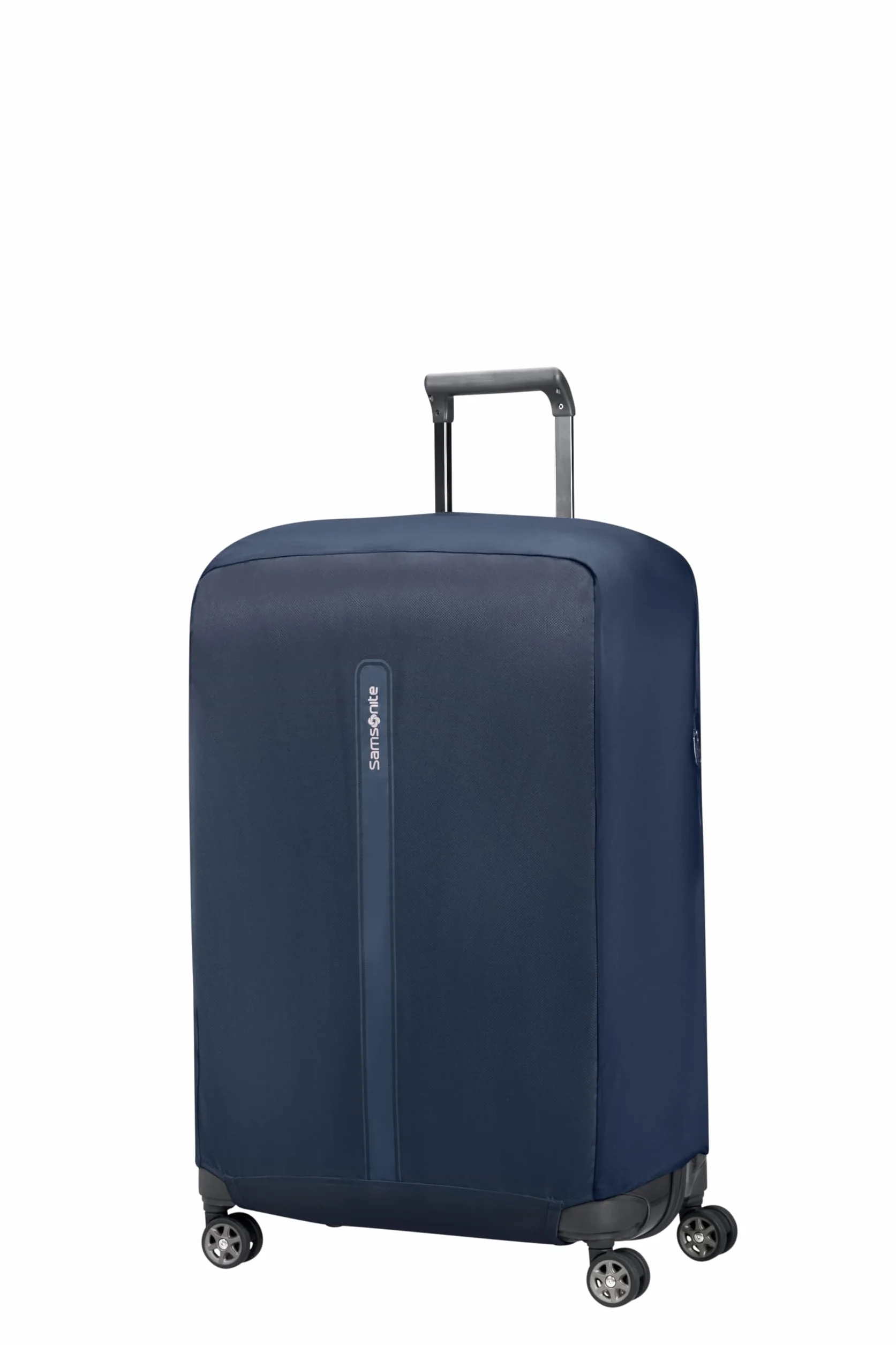 Samsonite TA Revolution Housse Pliable pour Valise Taille L 75-79 cm Protection Bagage Voyage Bleu Minuit